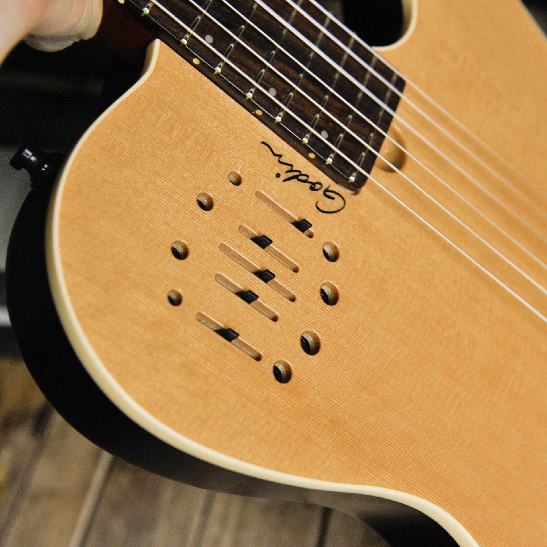 Godin Multiac Nylon Encore Natural SG W/Bag Mint Condition (2025) - Used