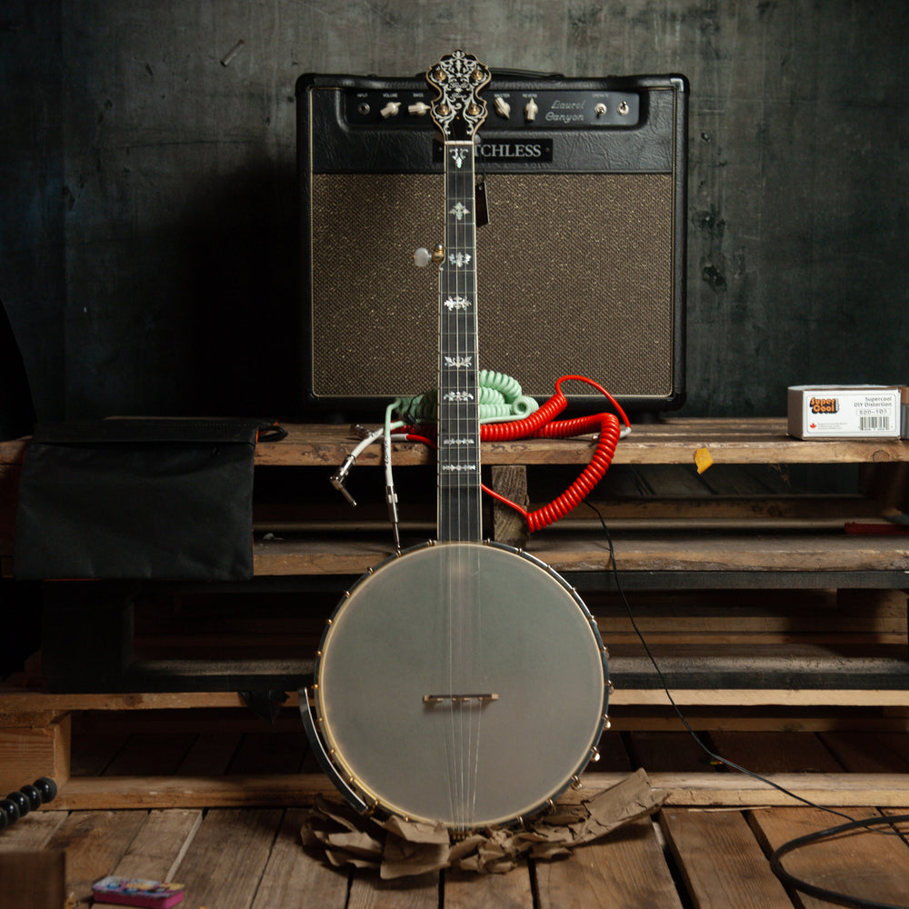 Gold Tone BC-350 + Bob Carlin Deluxe Banjo Open Back - Used