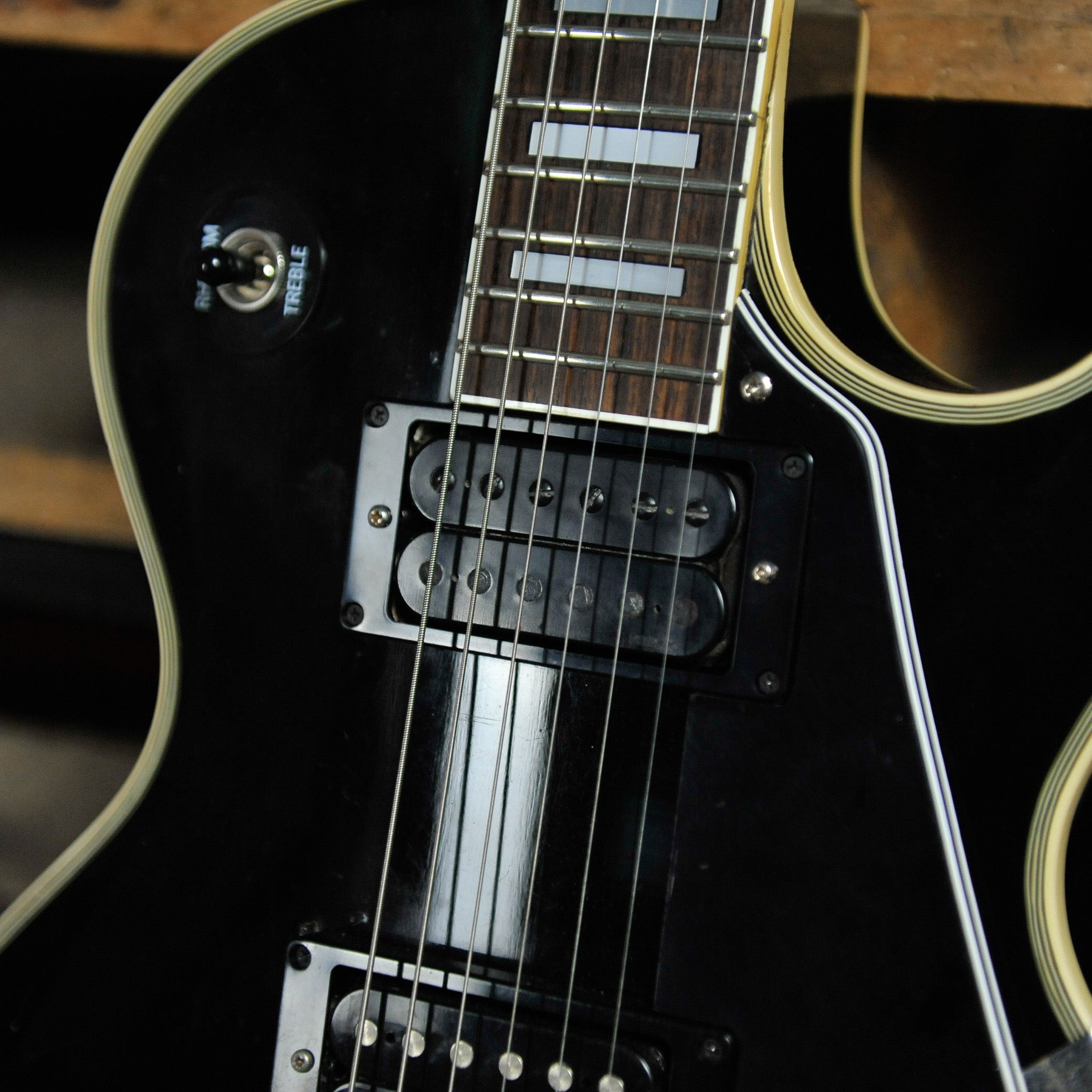 Greco Japan (Fujigen) 1977 Les Paul Custom Ebony - Used