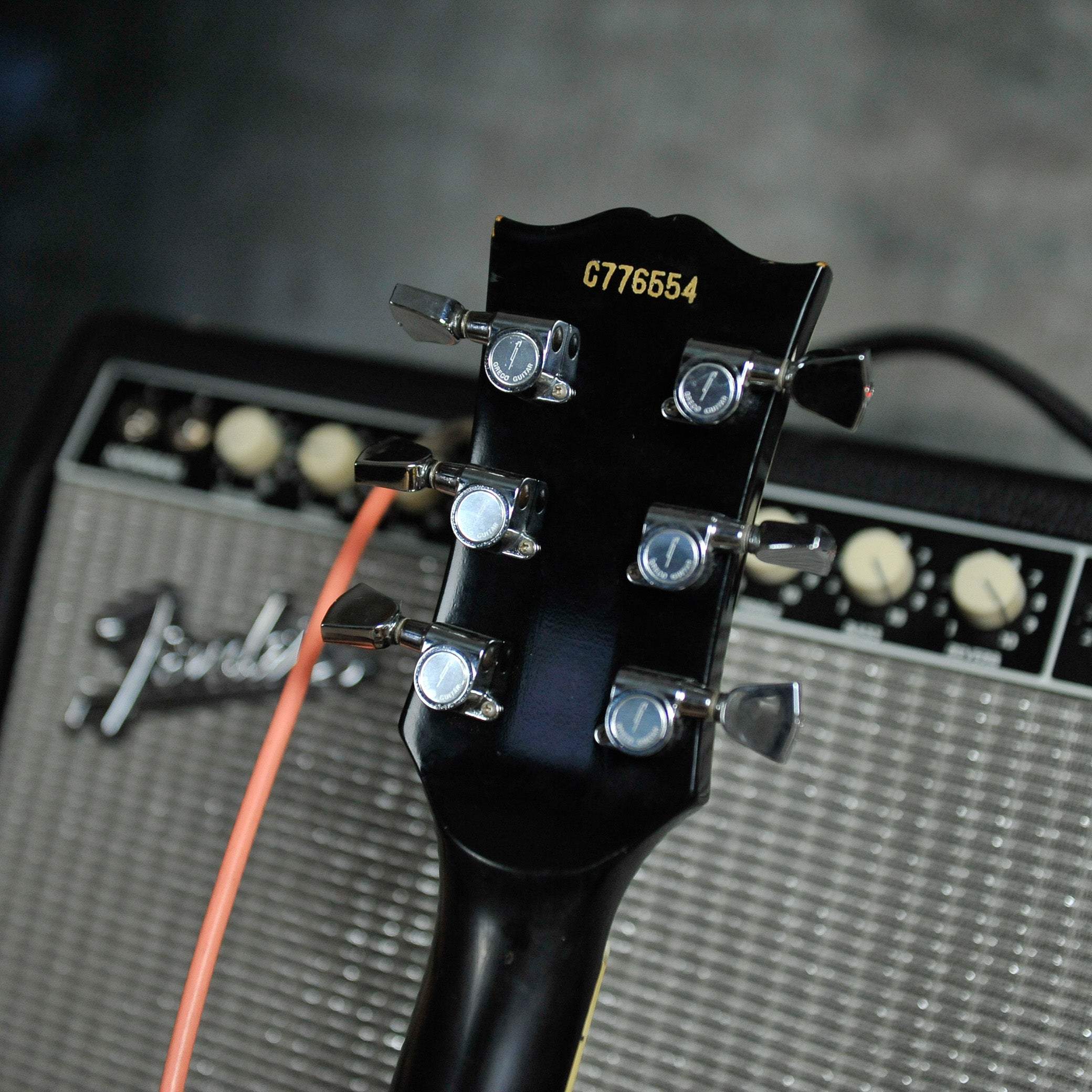 Greco Japan (Fujigen) 1977 Les Paul Custom Ebony - Used
