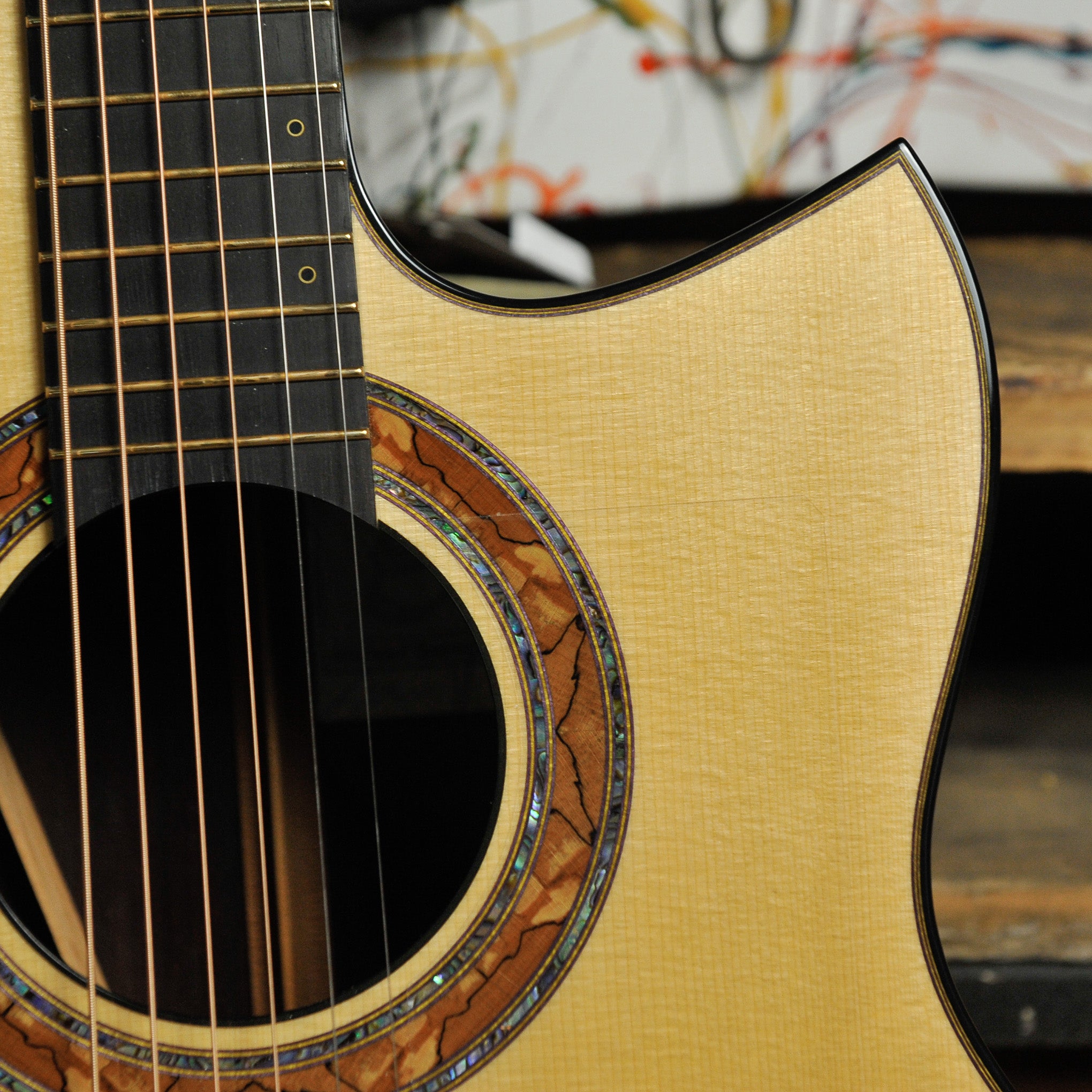Michael Greenfield G1, Reserve Cocobolo/Adirondack Spruce 2018 w/Carlton - Used