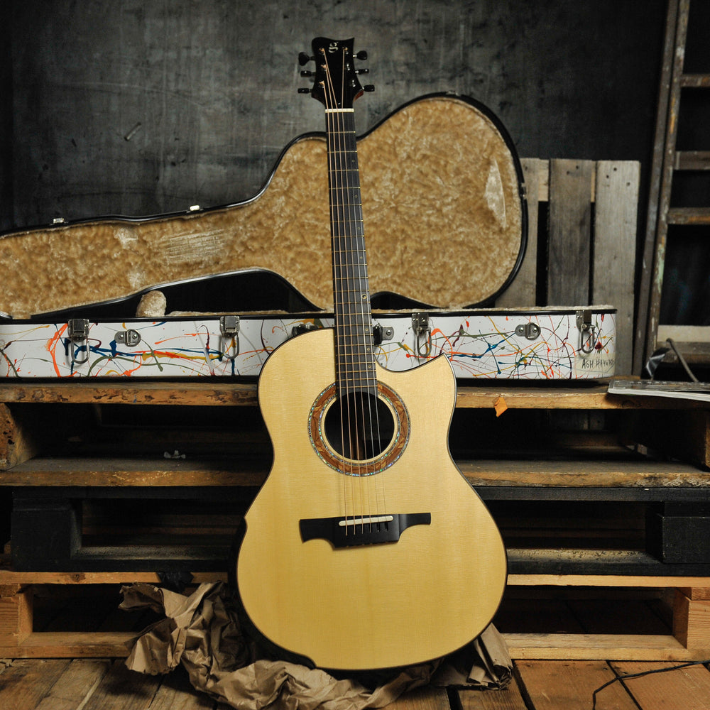 Michael Greenfield G1, Reserve Cocobolo/Adirondack Spruce 2018 w/Carlton - Used