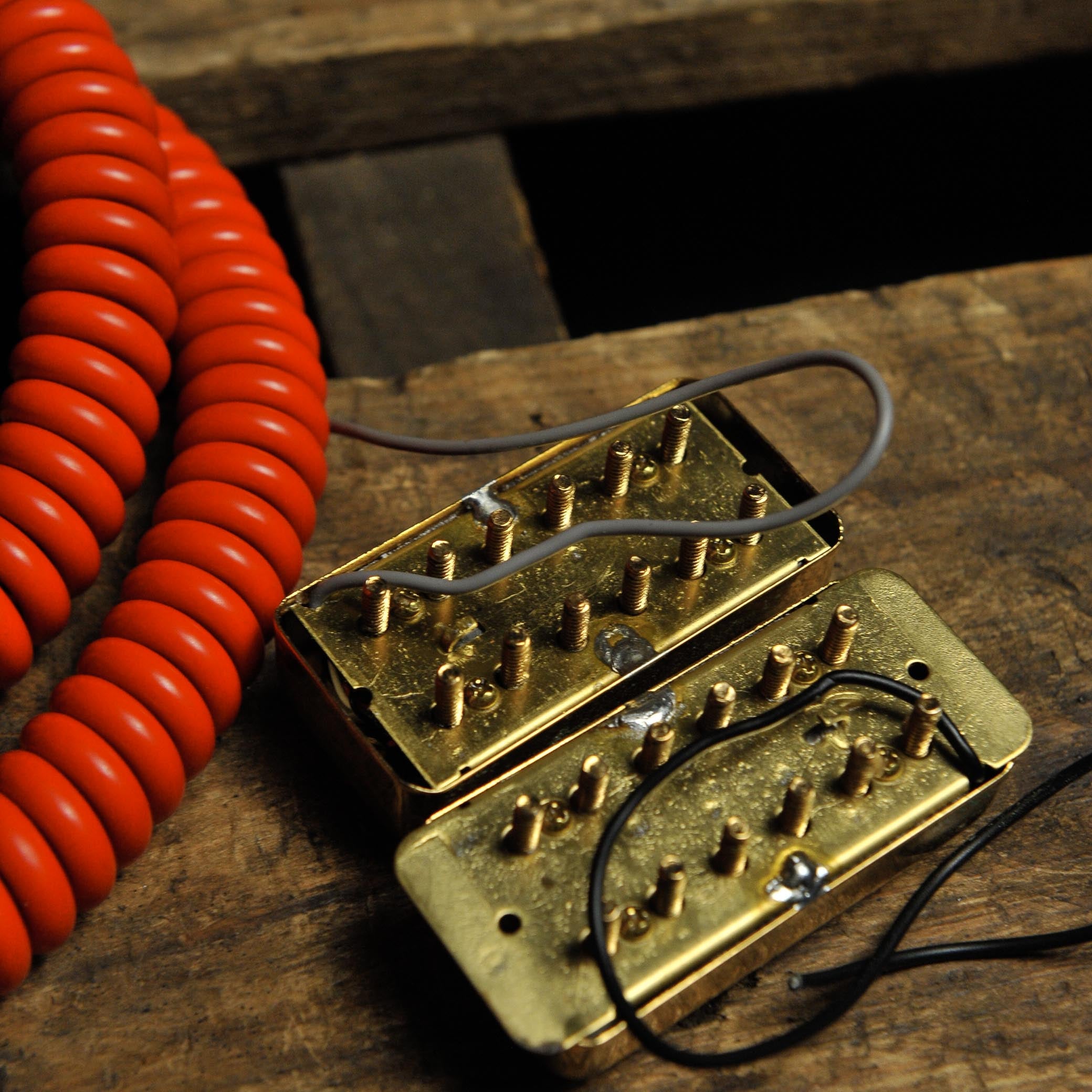 Gretsch Filter’Tron US PAT 2892371 Gold Electric Pickups - Set of 2 - Used