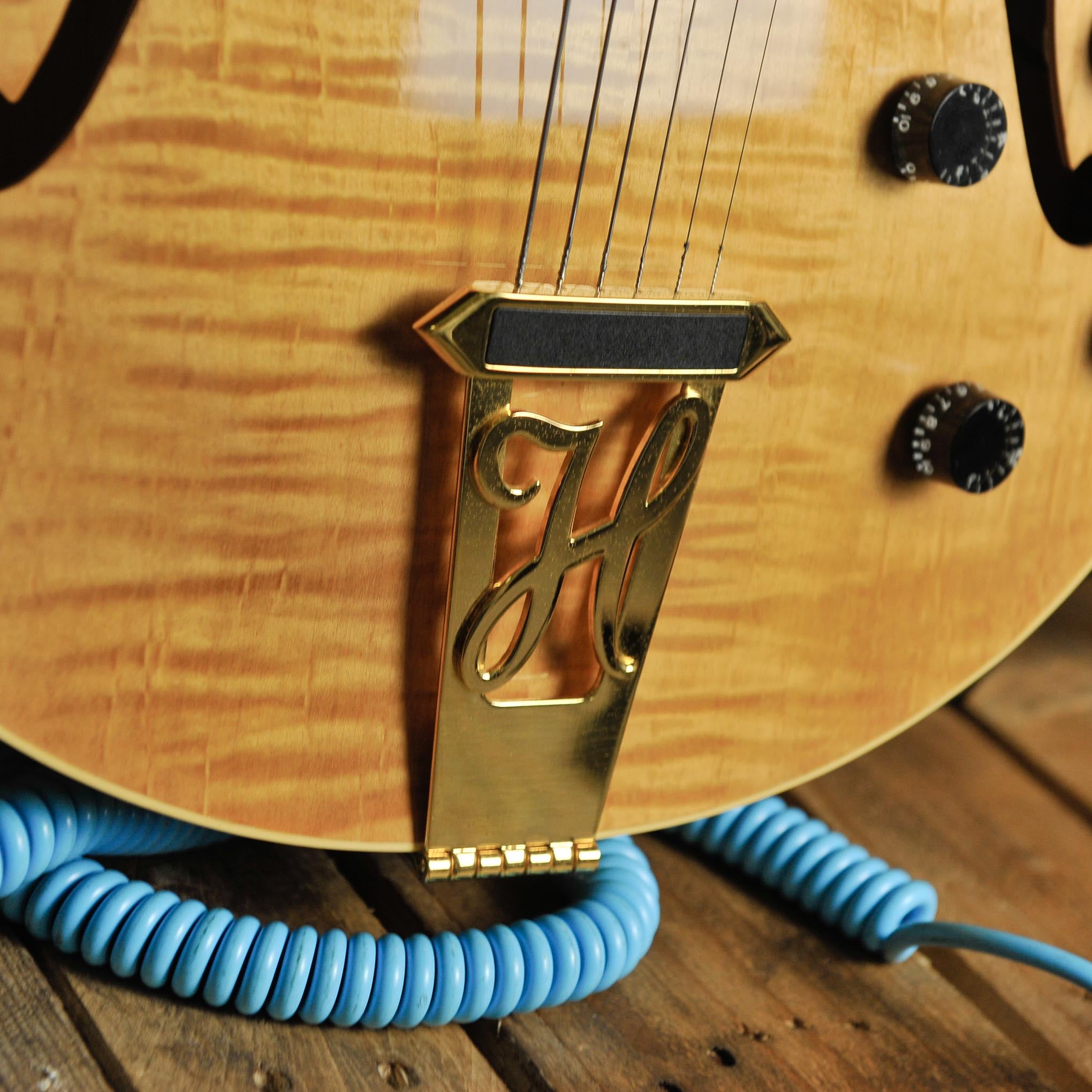 Heritage Guitars H-575 Hollow-body Antique Natural 2008 w/Case - Used