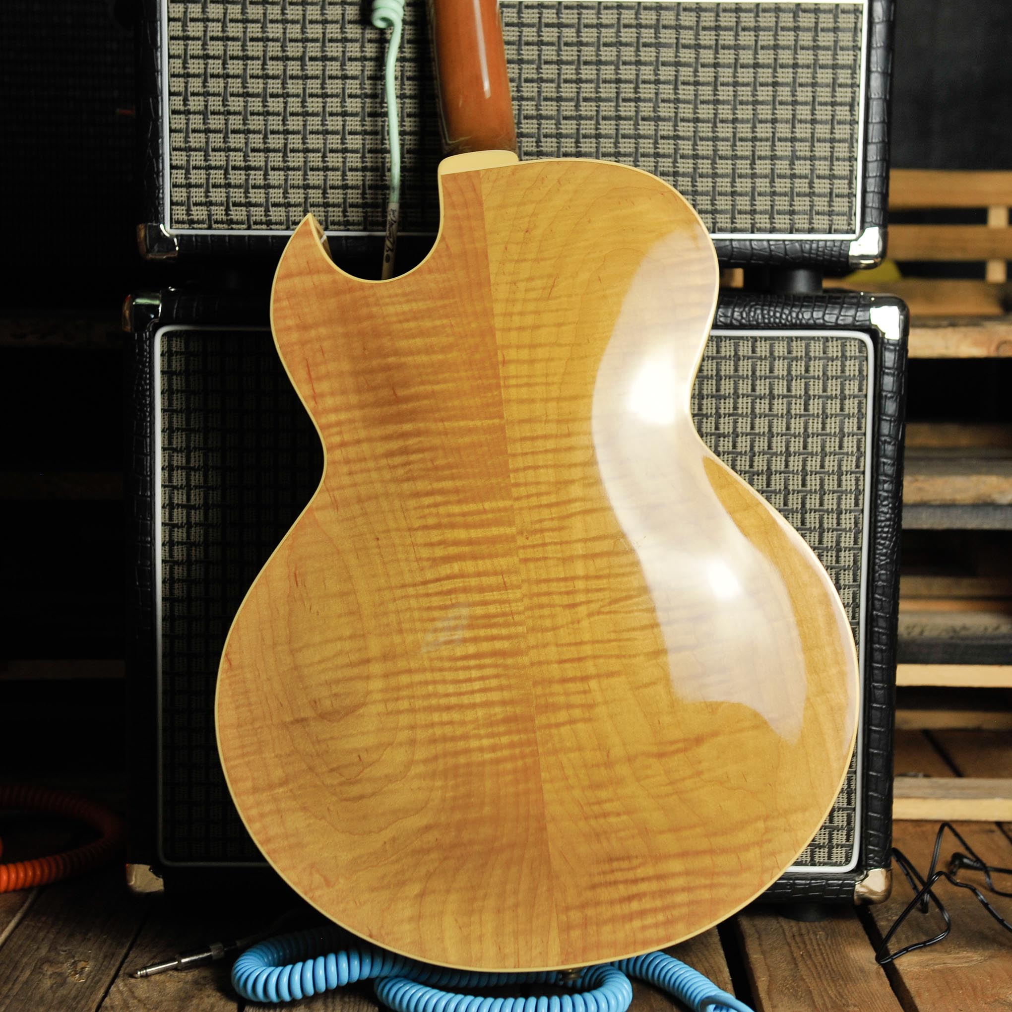 Heritage Guitars H-575 Hollow-body Antique Natural 2008 w/Case - Used