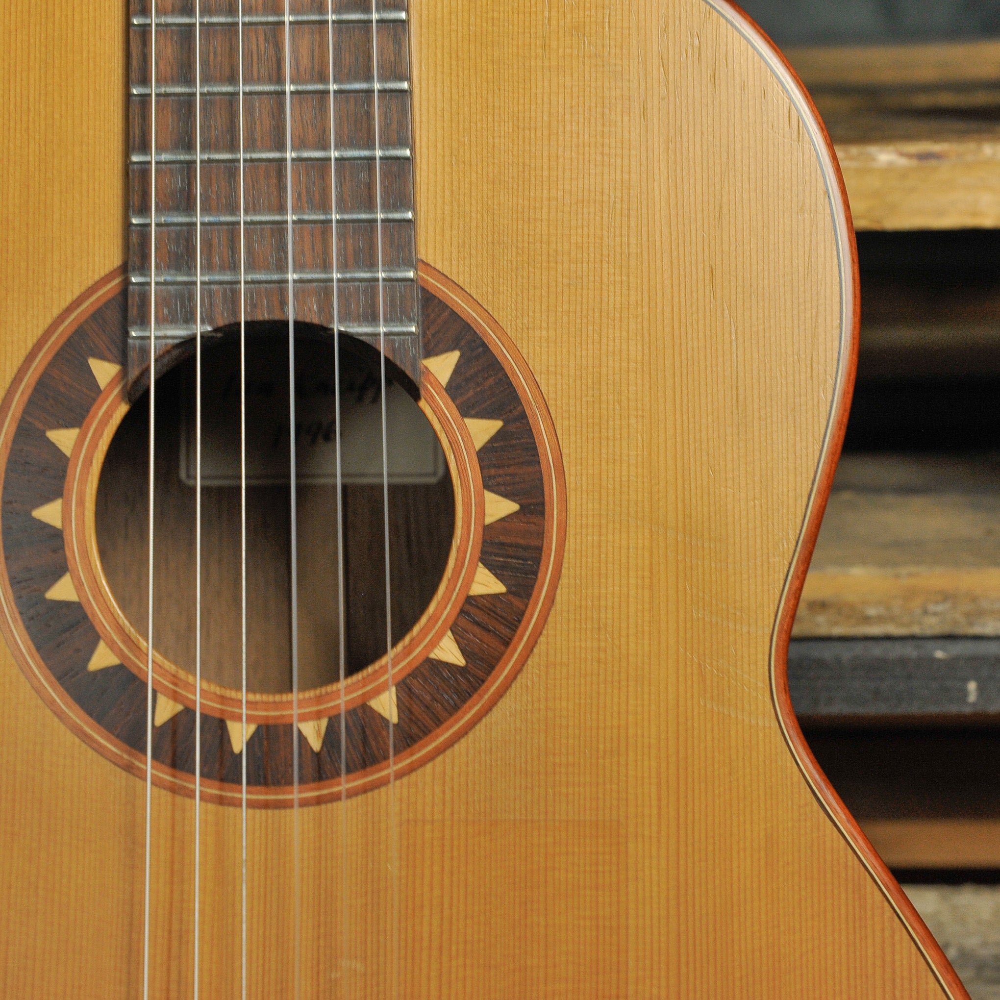 Ian Kneipp Lattice Braced Cedar/Rosewood Classical 1996 w/Case - Used