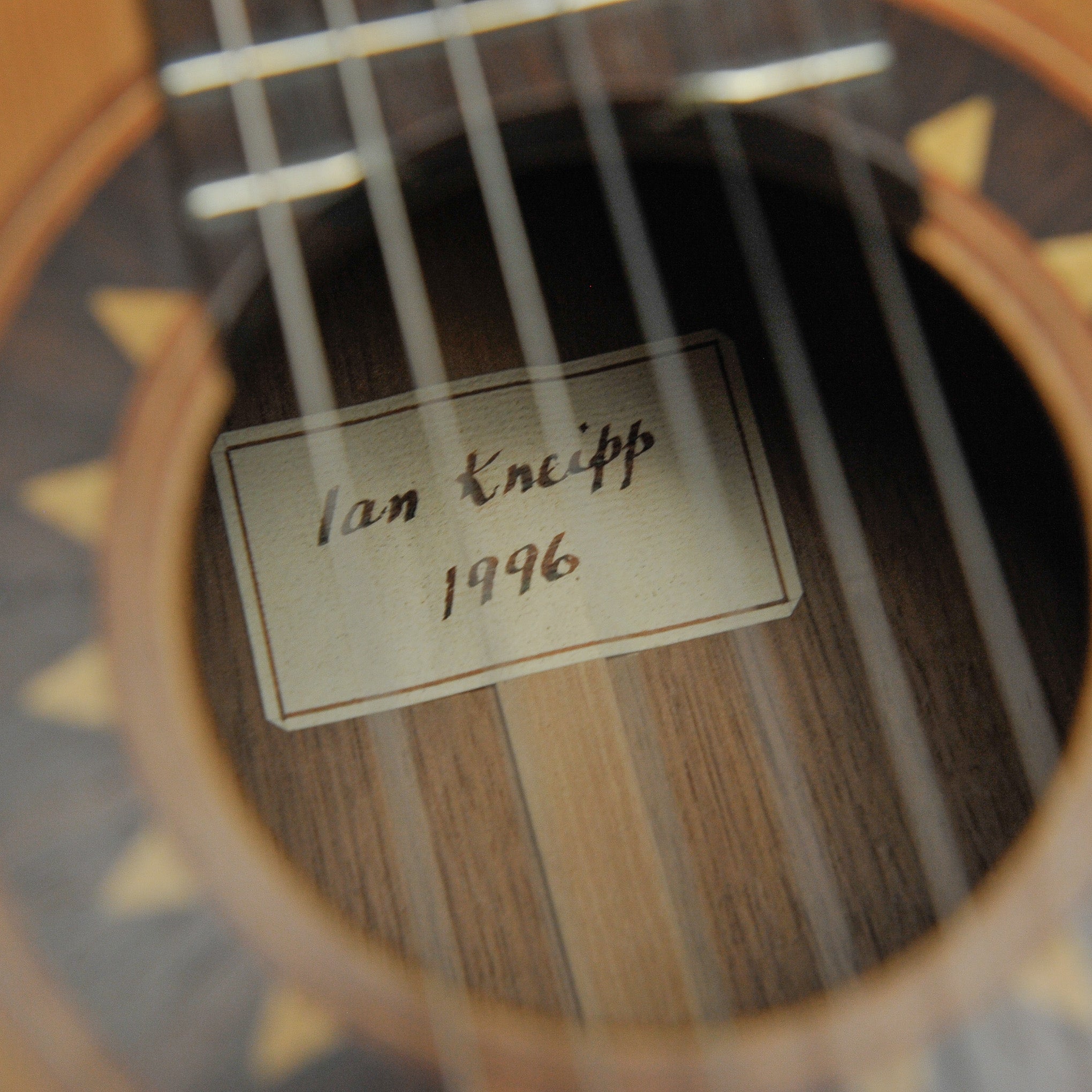 Ian Kneipp Lattice Braced Cedar/Rosewood Classical 1996 w/Case - Used