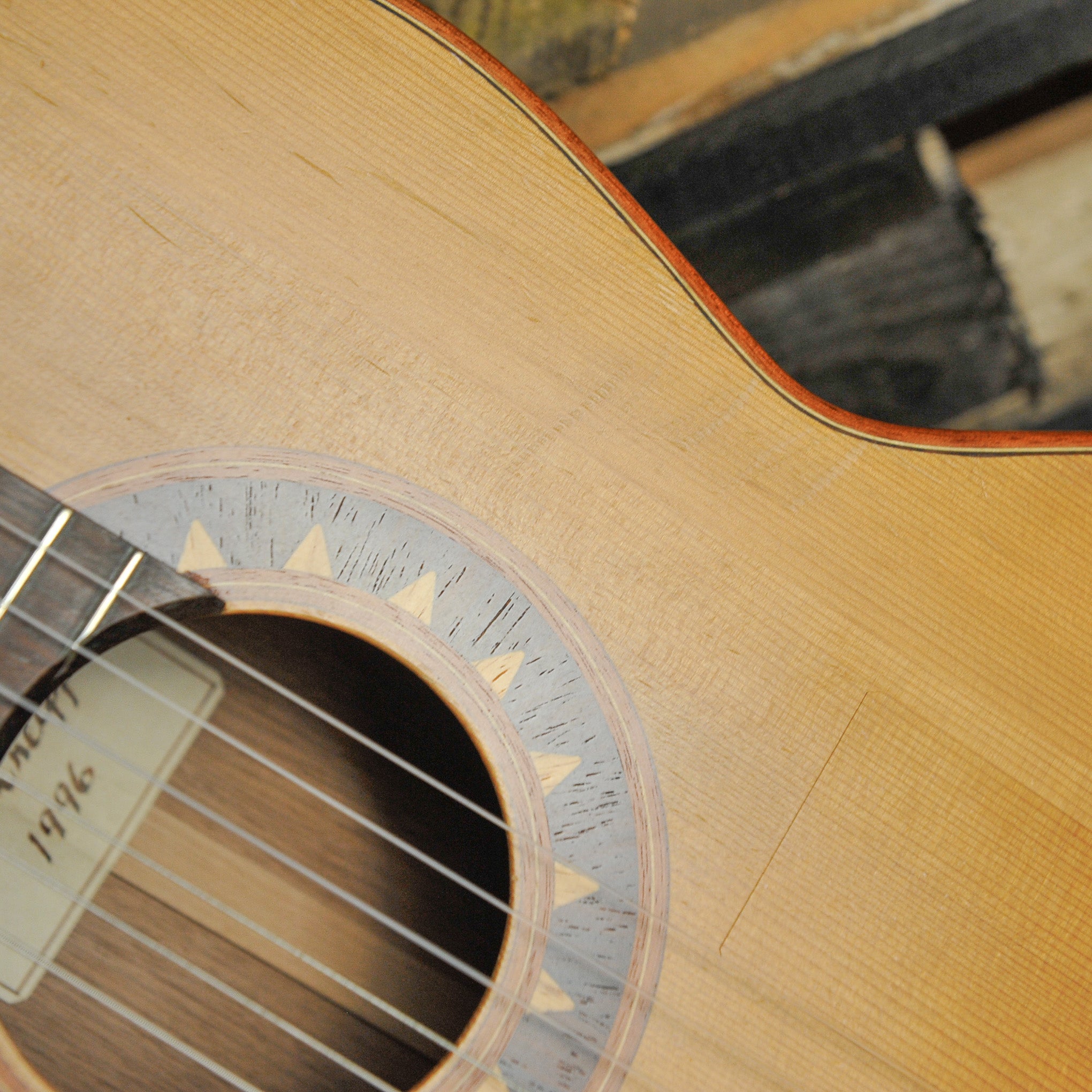 Ian Kneipp Lattice Braced Cedar/Rosewood Classical 1996 w/Case - Used