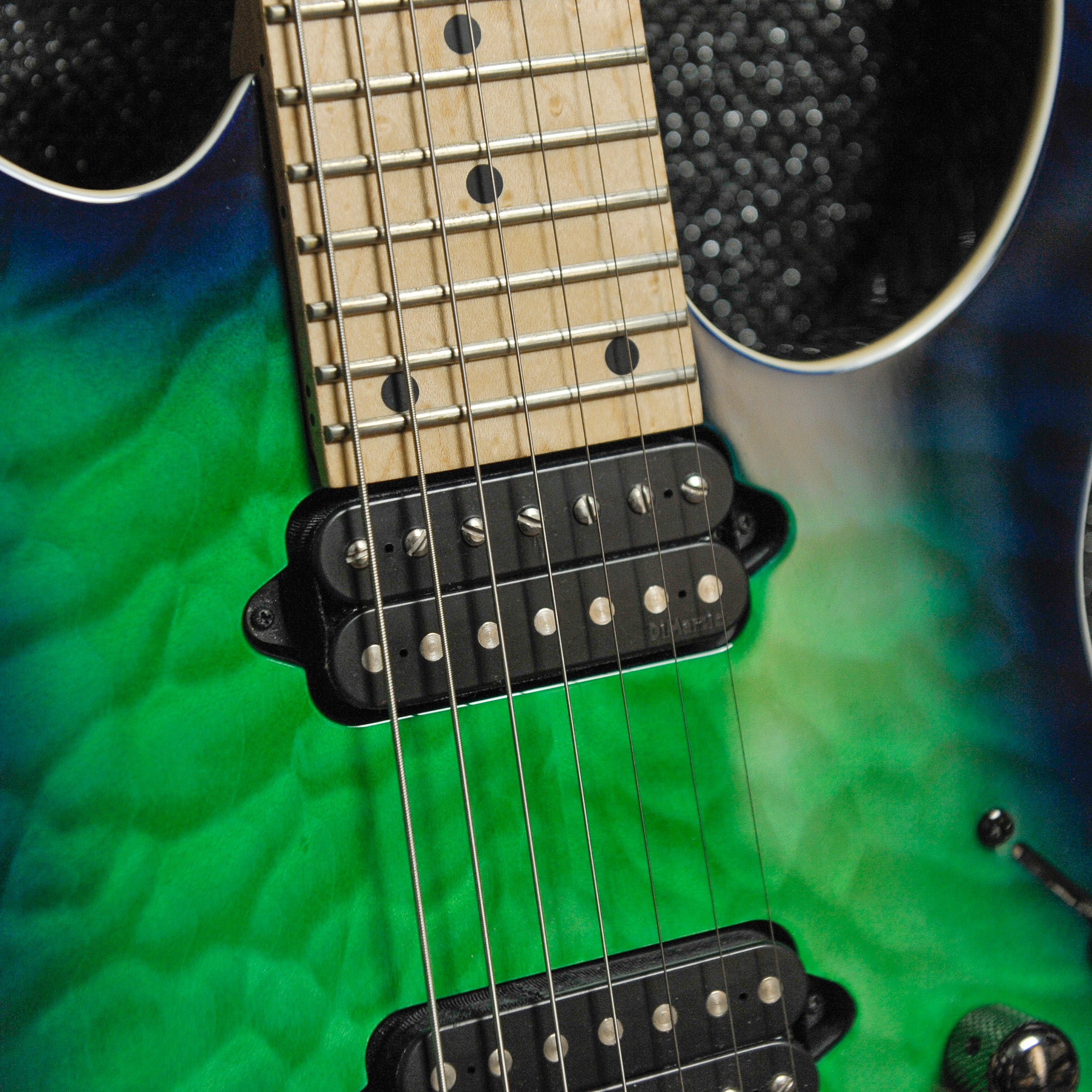 Ibanez Prestige RG752MQM-SLG 2017 Limited Run 7-String  Electric Guitar w/Case - Used