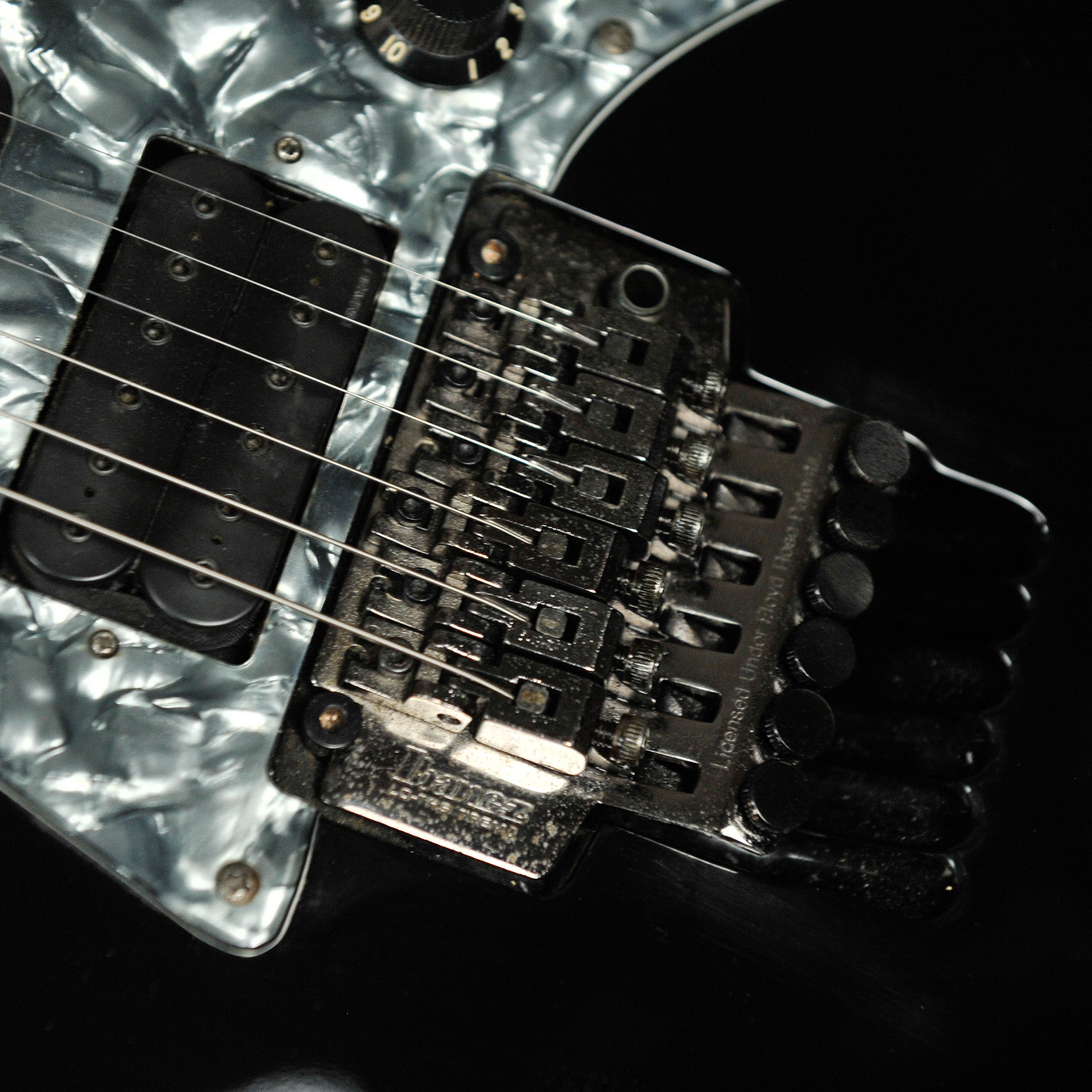 Ibanez Jem 555 Electric Guitar Black w/Case - Used