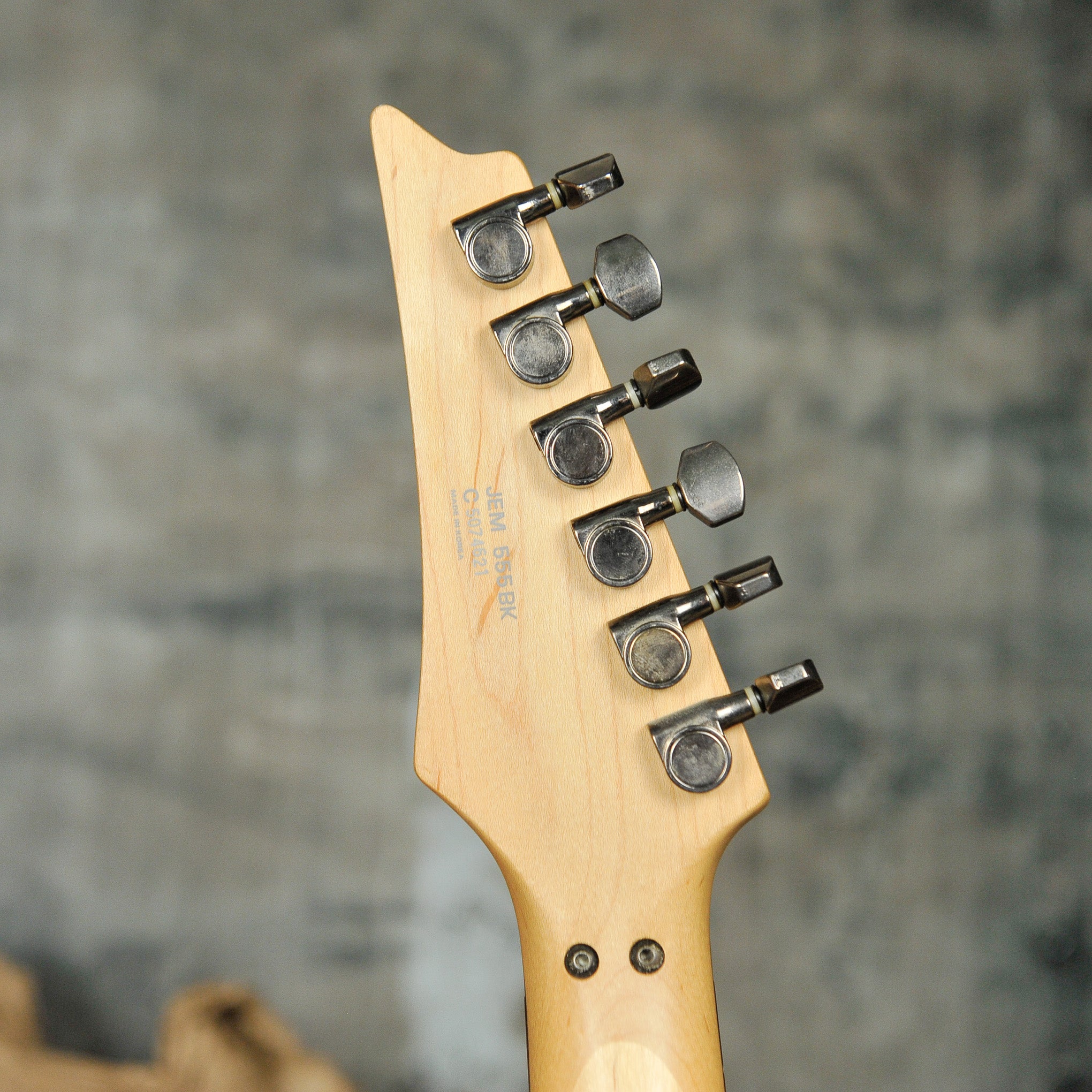 Ibanez Jem 555 Electric Guitar Black w/Case - Used