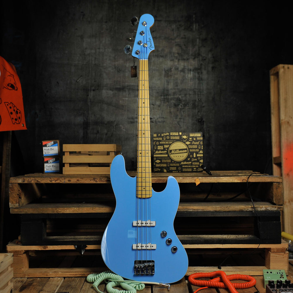 Fender Aerodyne Special Jazz Bass® Maple Fingerboard, California Blue w/Bag - Used