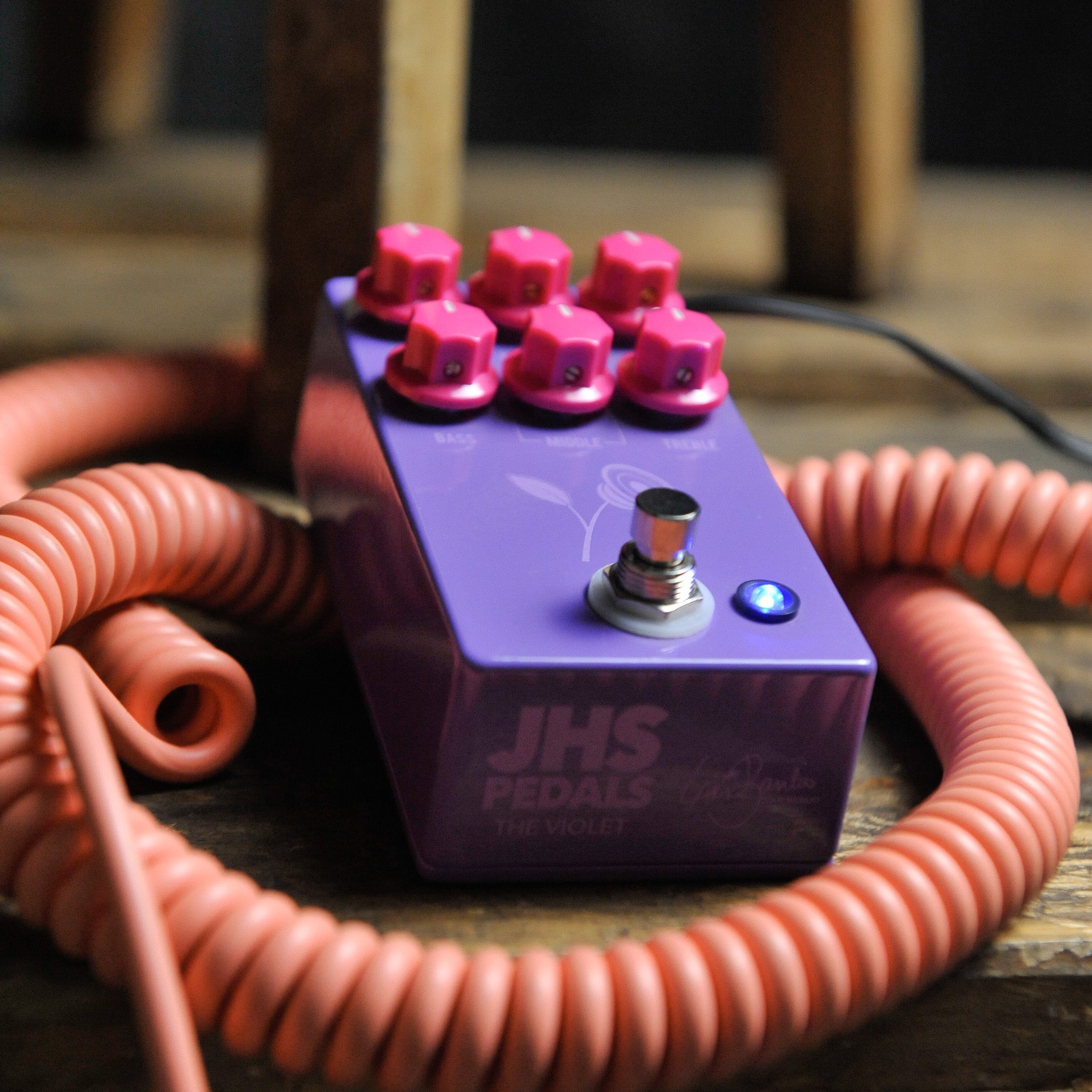 JHS Violet Lari Basilio Signature Pedal Purple - Used