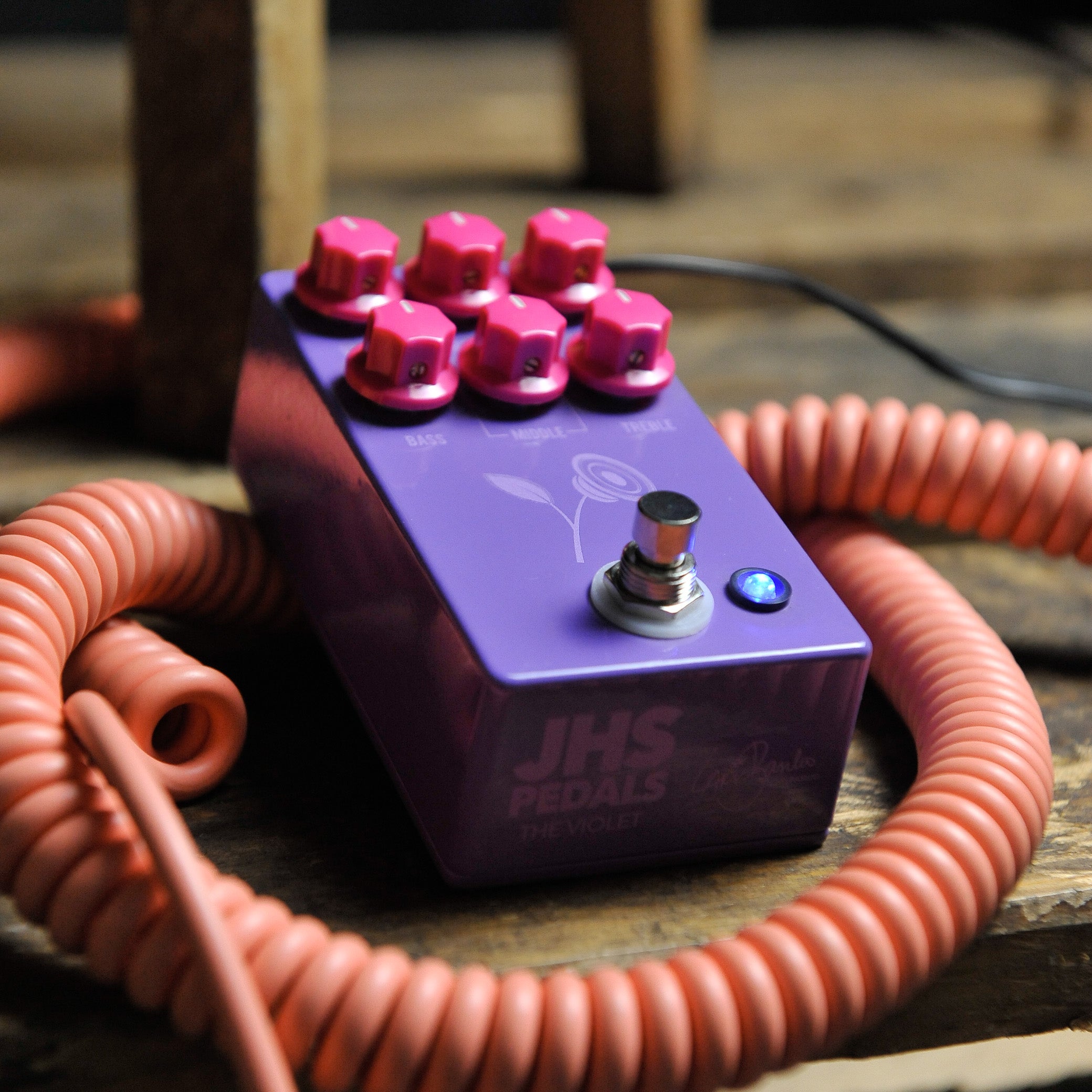 JHS Violet Lari Basilio Signature Pedal Purple - Used