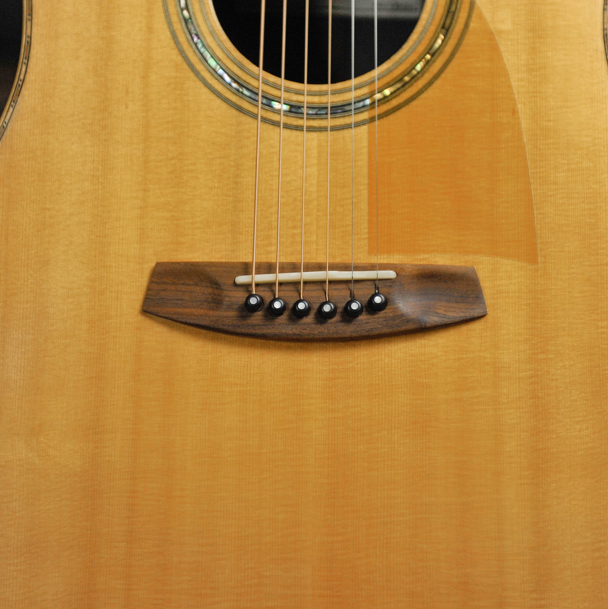 Jim Williams WD40 Dreadnought Acoustic Guitar w/Case S#3001C - Used
