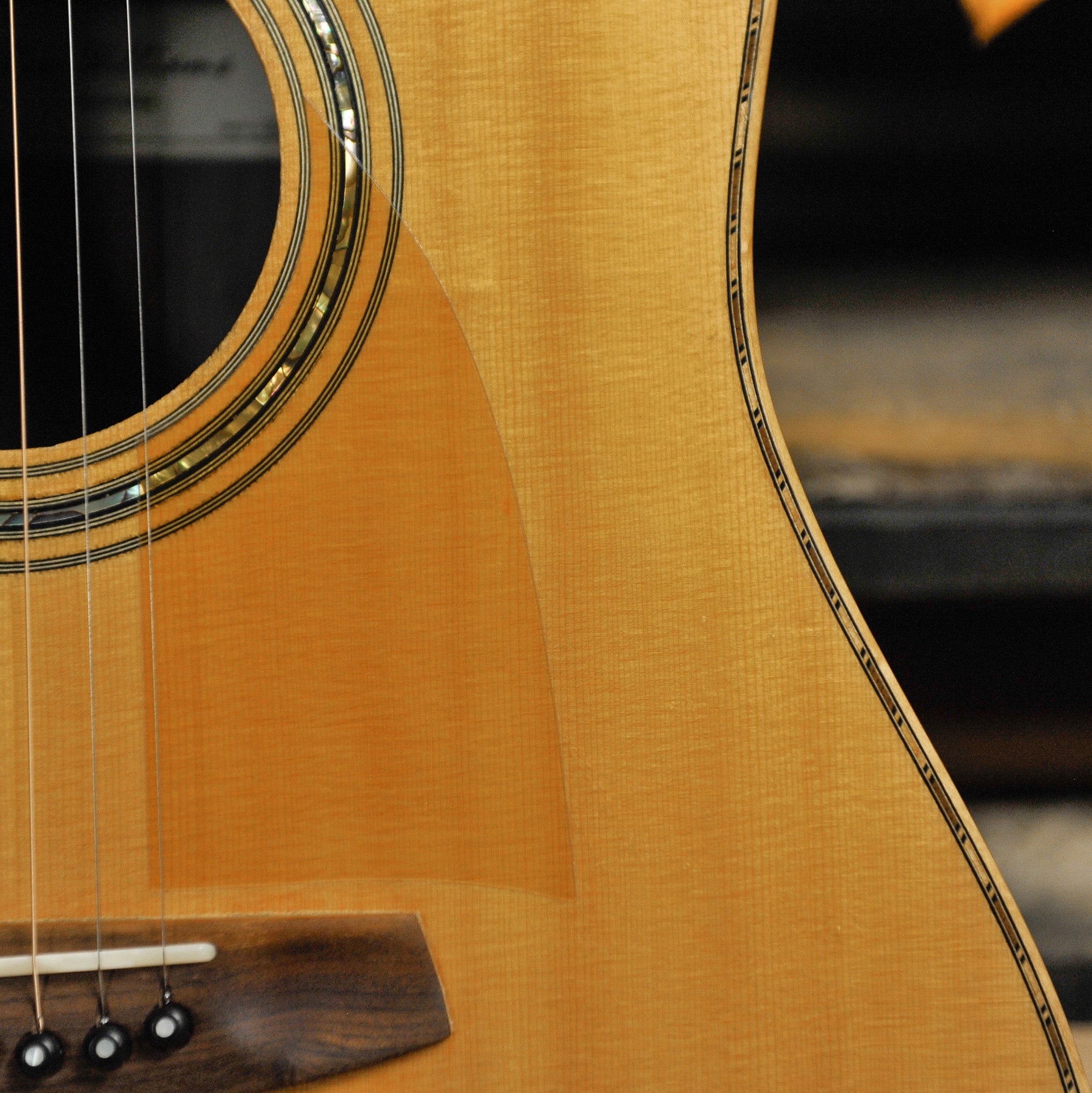 Jim Williams WD40 Dreadnought Acoustic Guitar w/Case S#3001C - Used