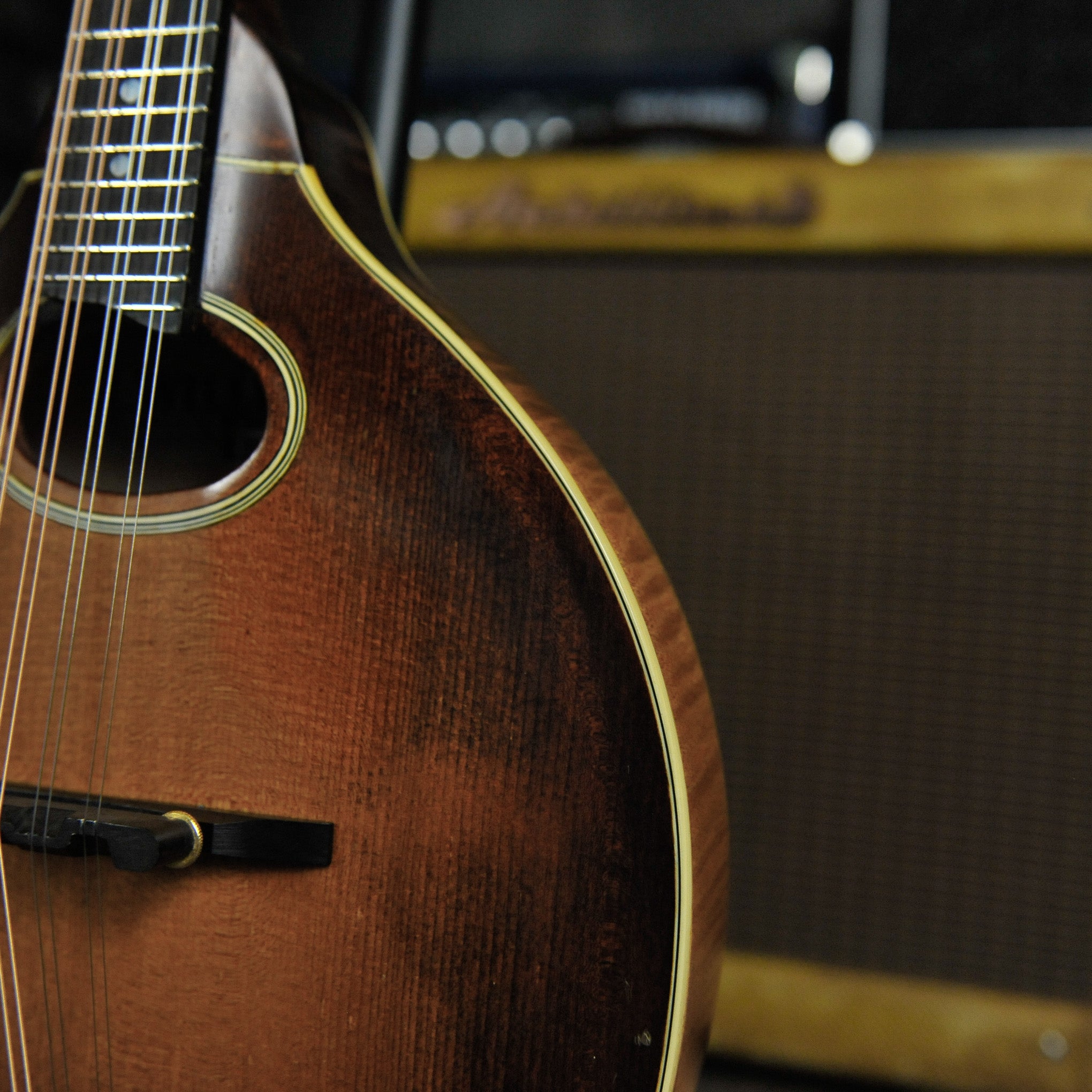 Jim Williams Mandolin A Style O Hole Sunburst w/Case - Used