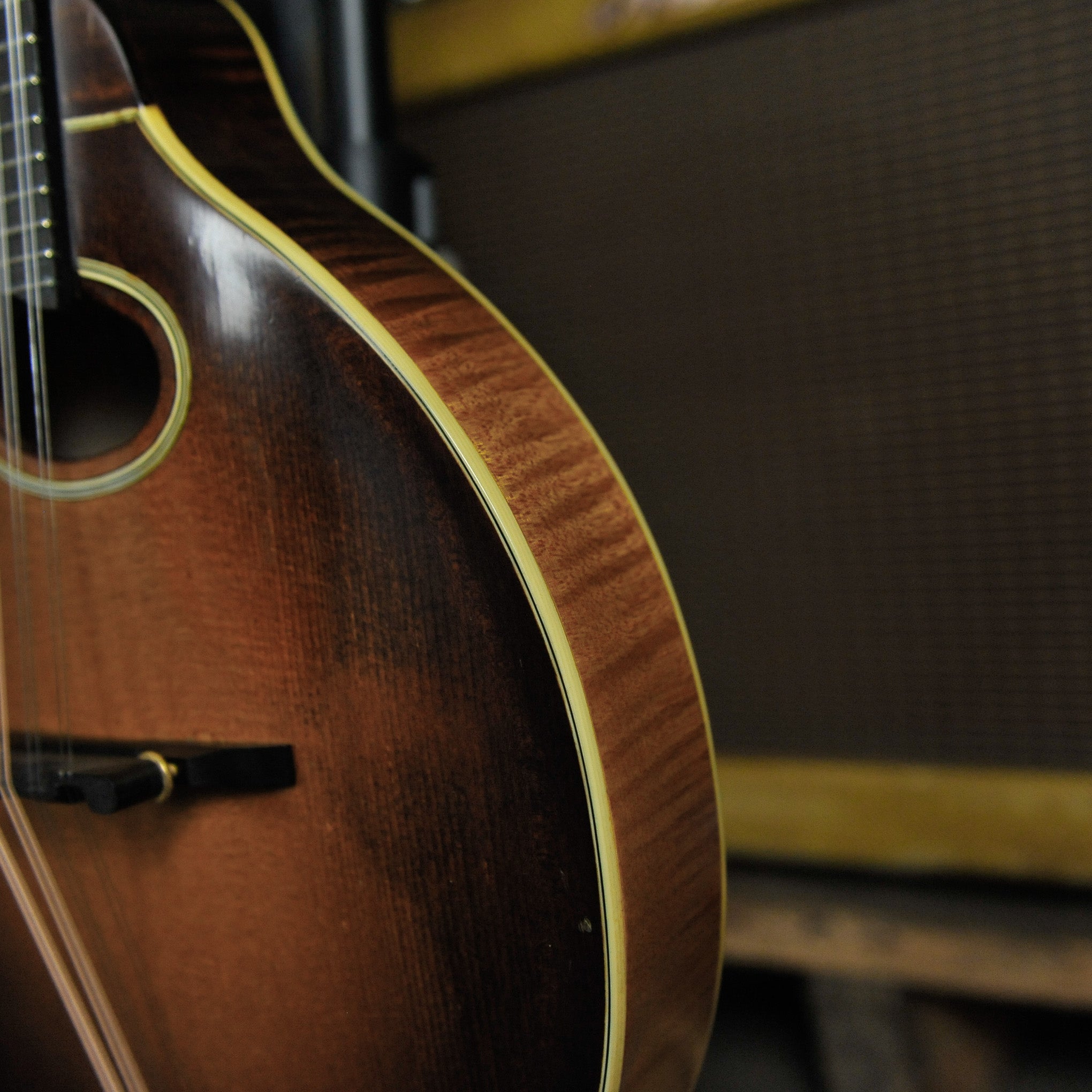 Jim Williams Mandolin A Style O Hole Sunburst w/Case - Used