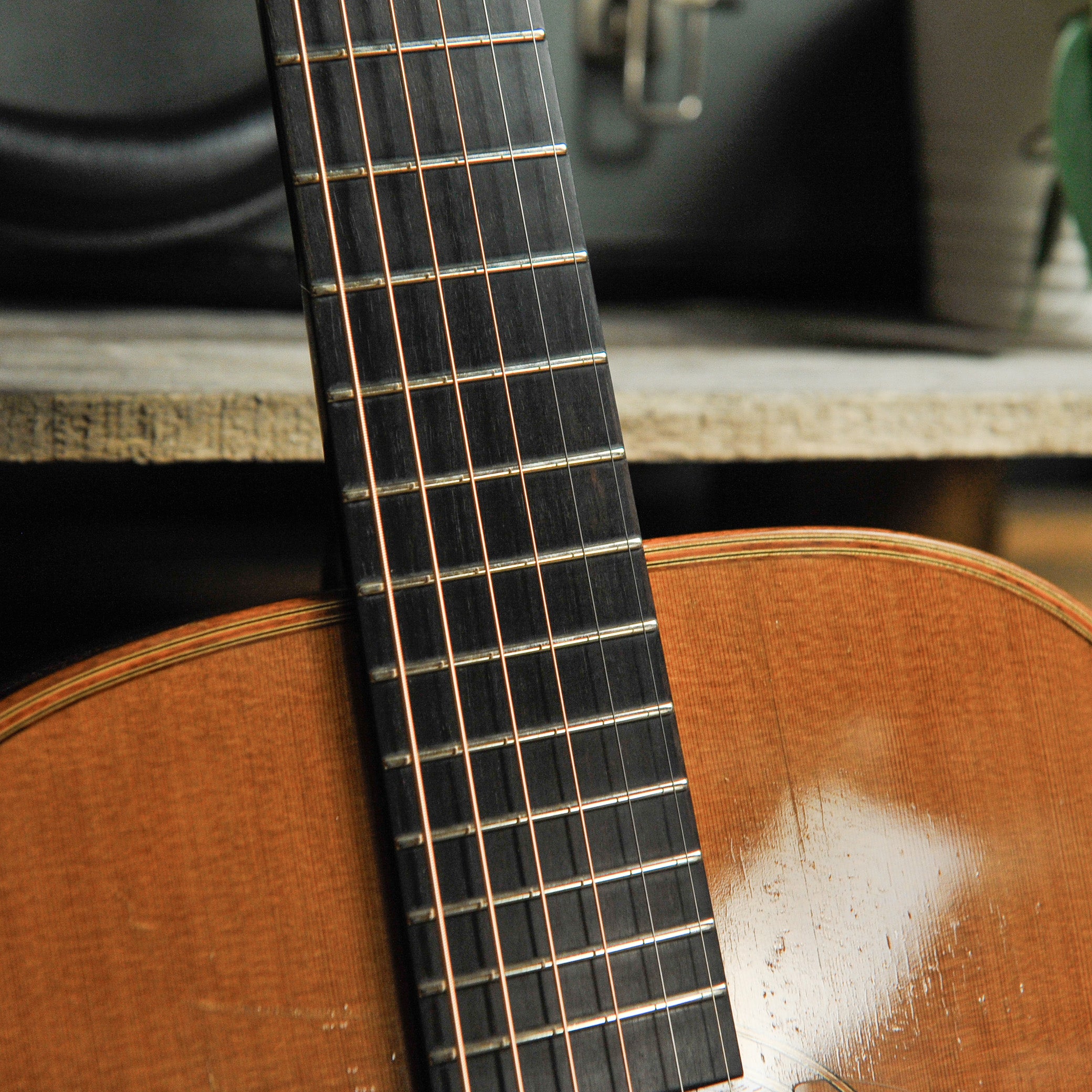 Marc Beneteau Concert Mahogany Cedar Acoustic w/Case - Used