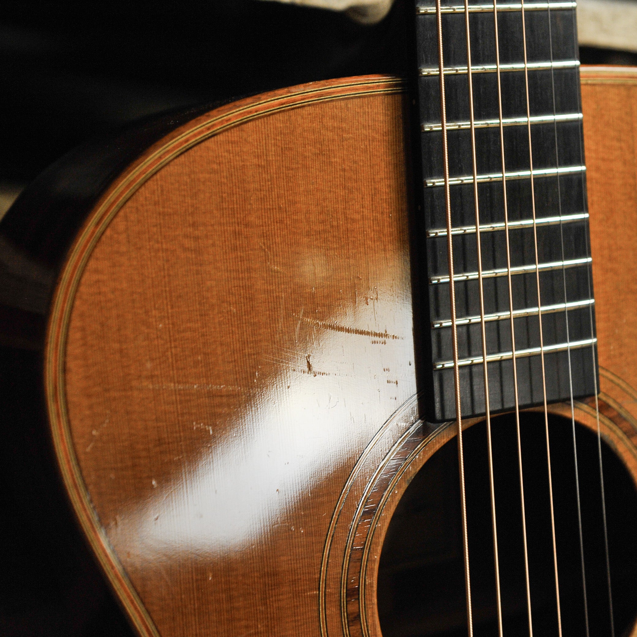 Marc Beneteau Concert Mahogany Cedar Acoustic w/Case - Used