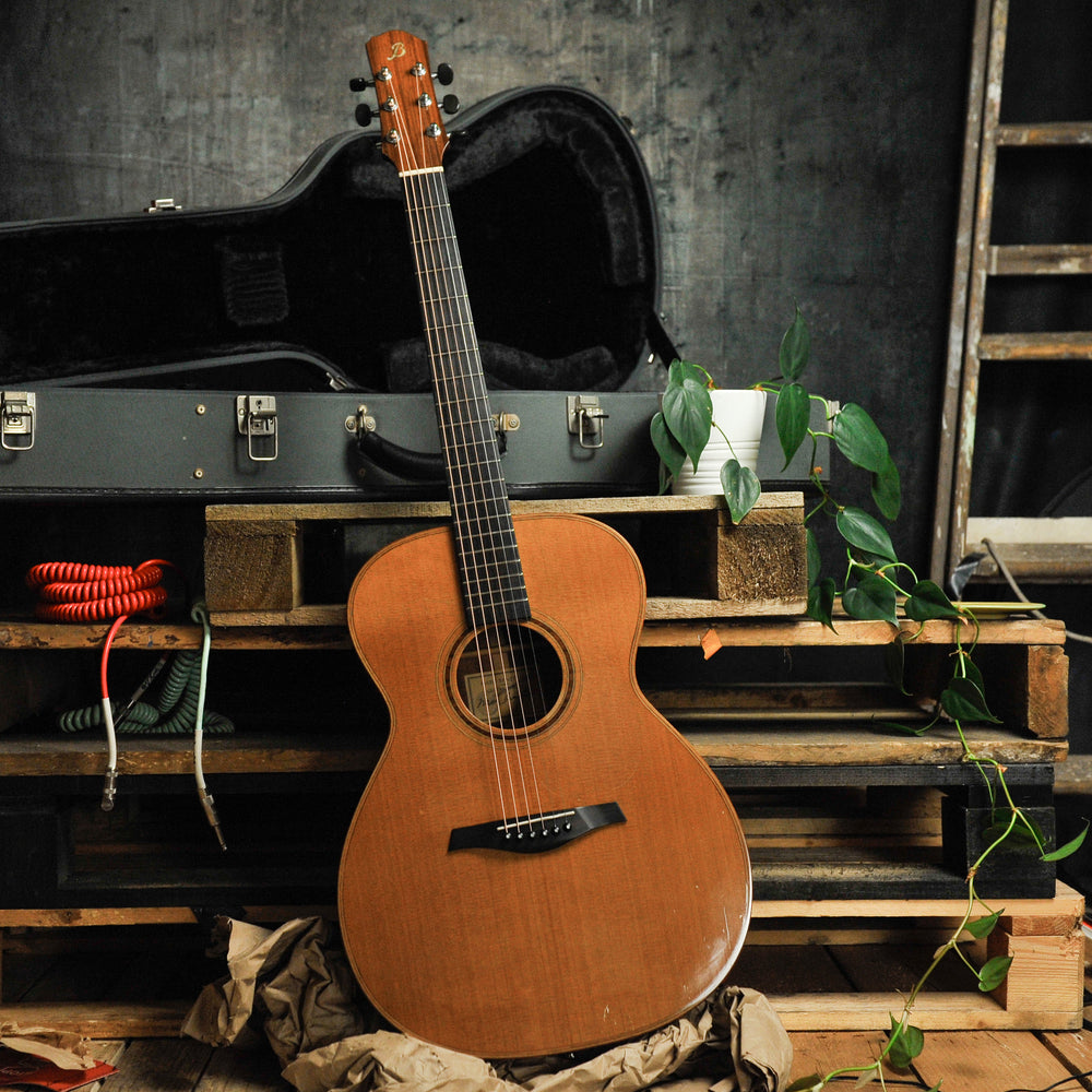 Marc Beneteau Concert Mahogany Cedar Acoustic w/Case - Used