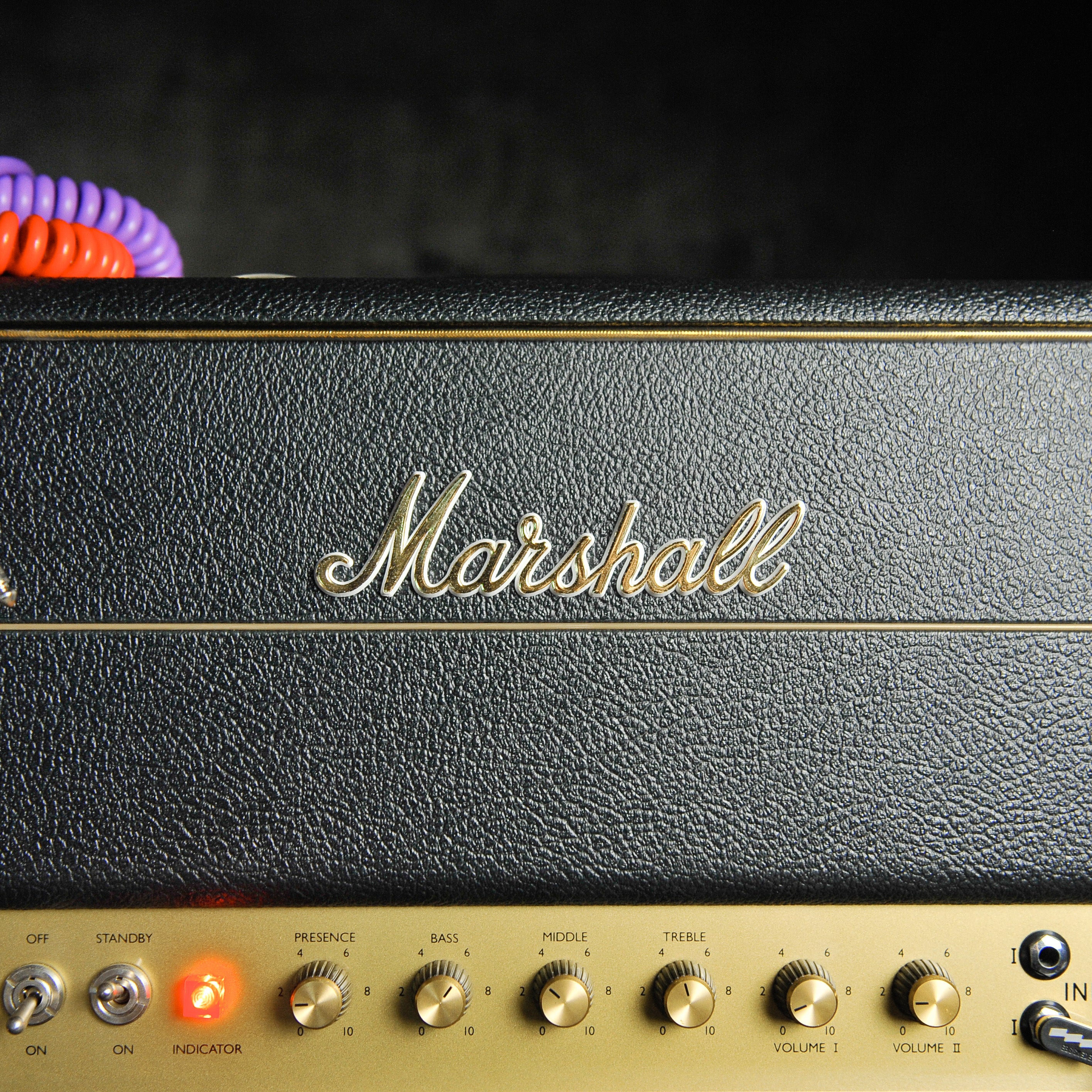 Marshall 1959 Handwired Head & Handwired 1960 Angled Speaker Cabinet - Used