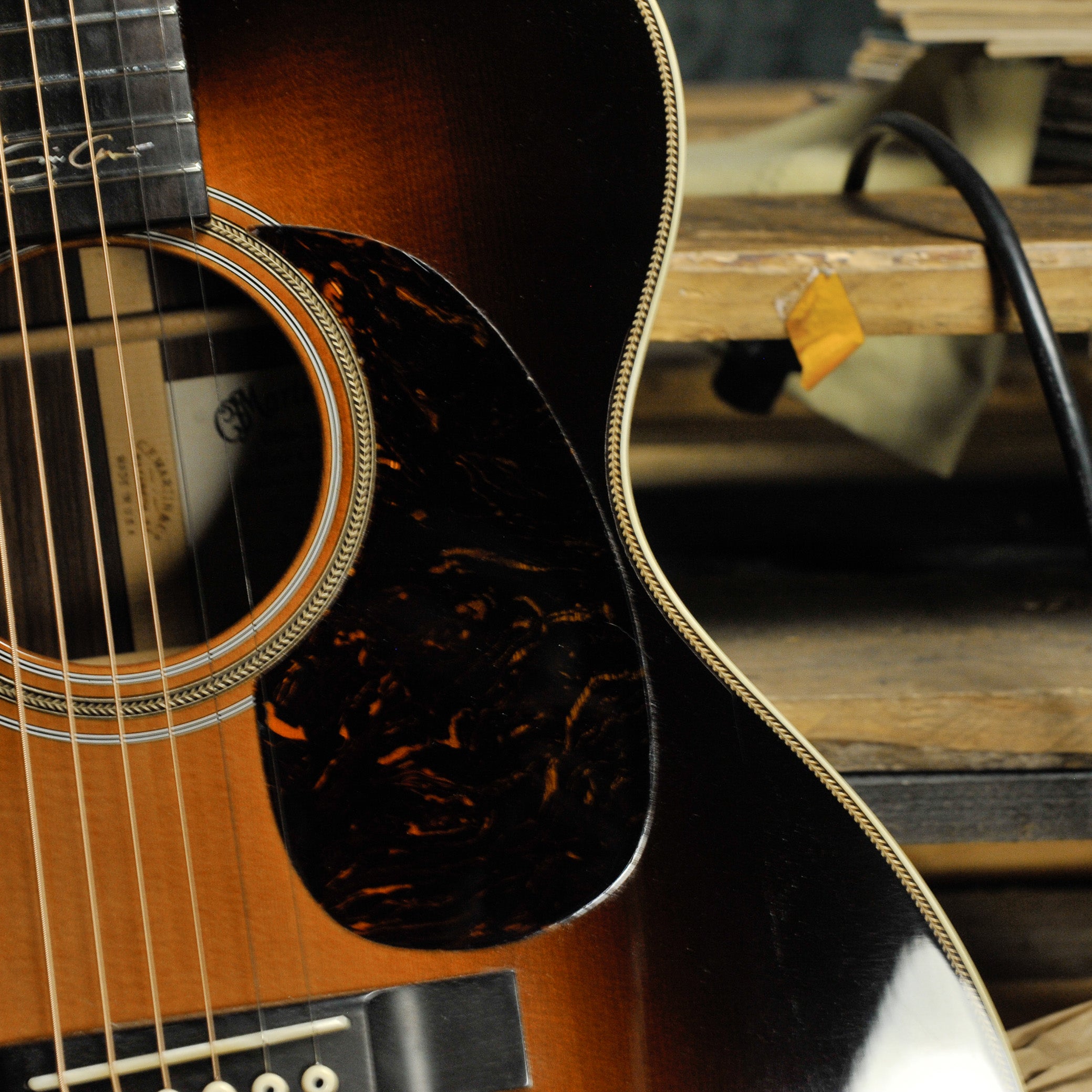 Martin 000-28ECSB Eric Clapton Signature Model Sunburst  w/Case #18973 - Used