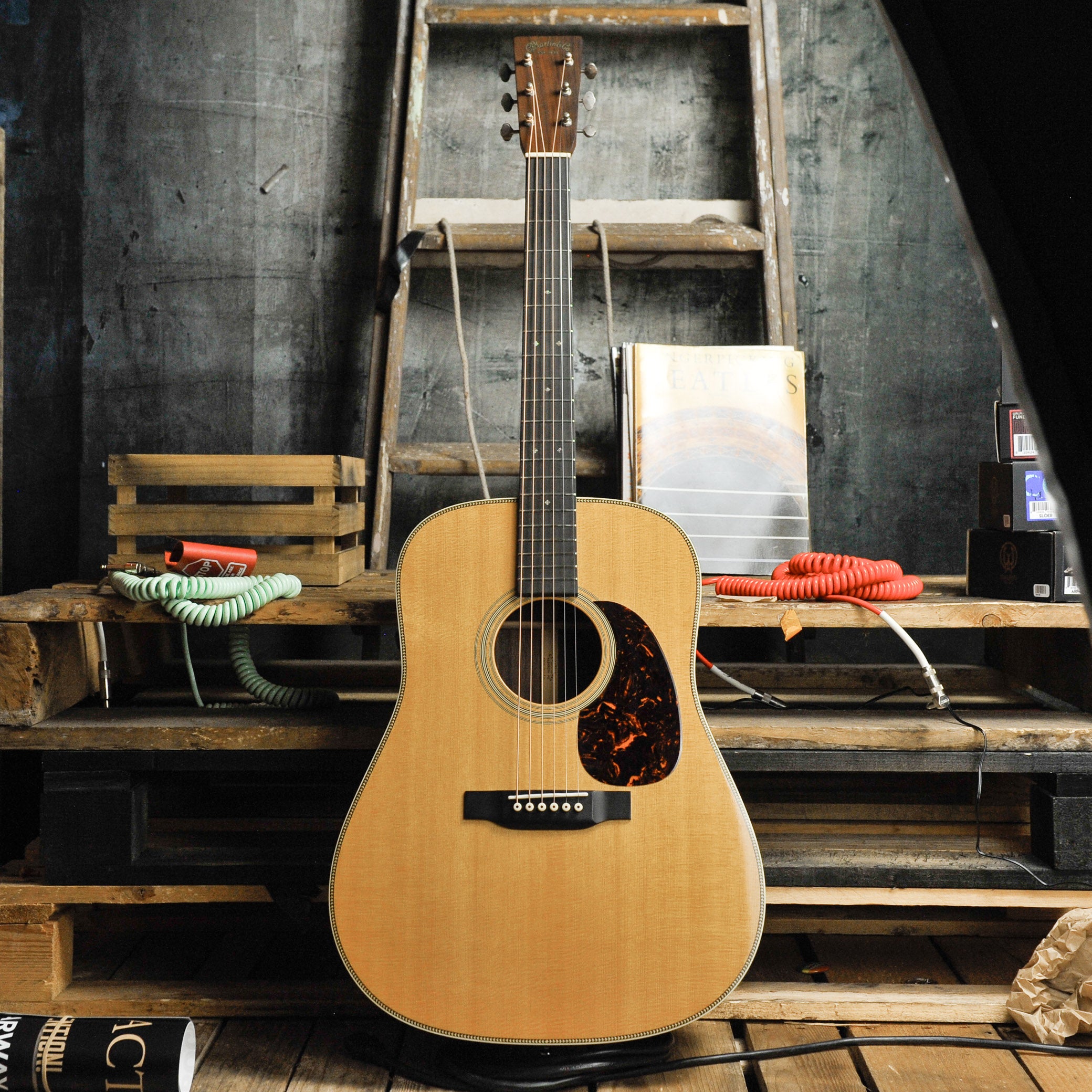 Martin HD-28E Retro Acoustic Guitar w/Case - Used