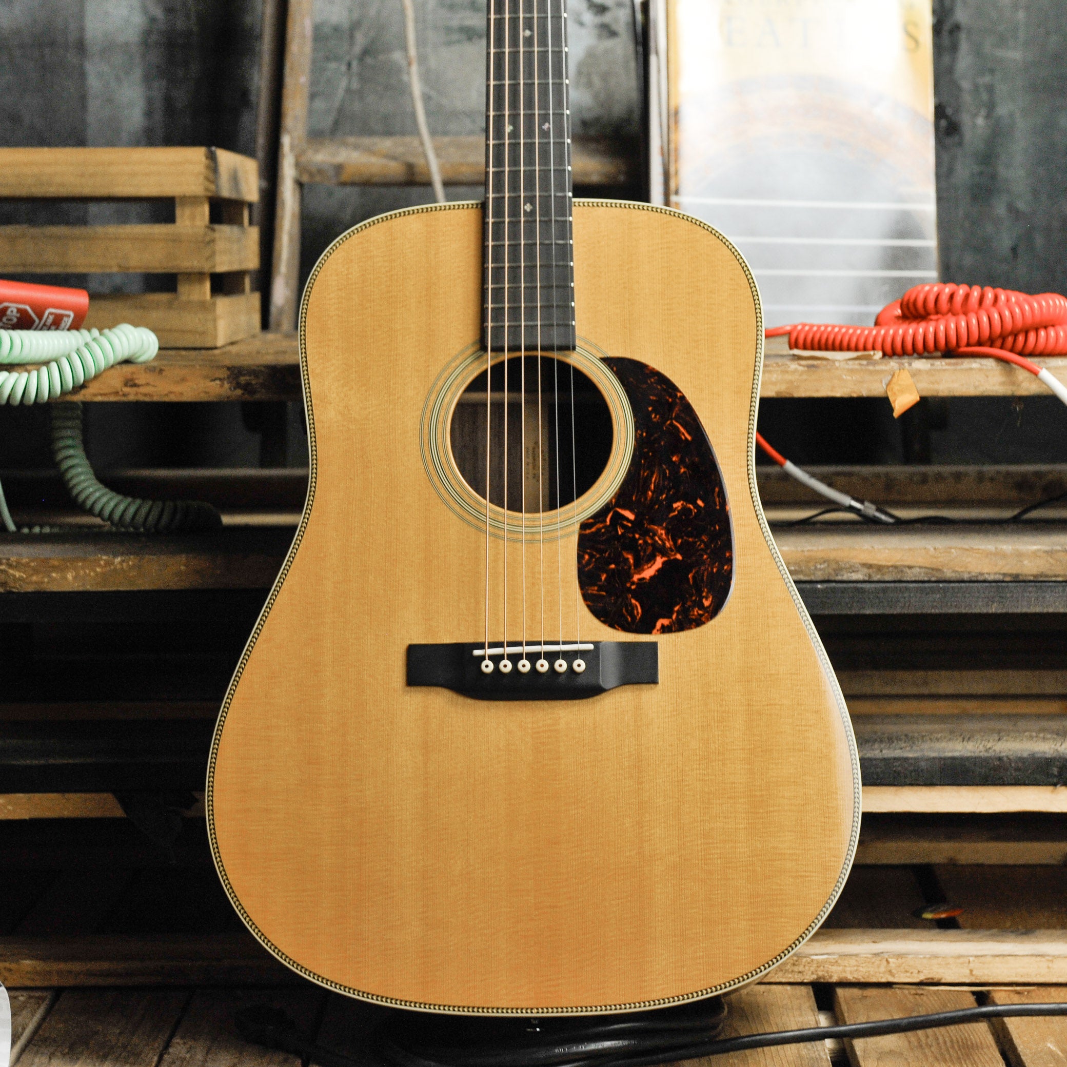 Martin HD-28E Retro Acoustic Guitar w/Case - Used