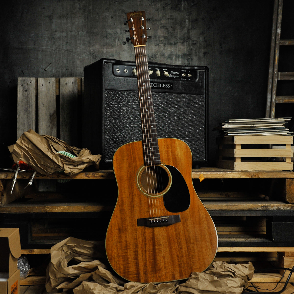 Martin D25 K2 All Koa Dreadnought 1980 #422608 w/Case - Used