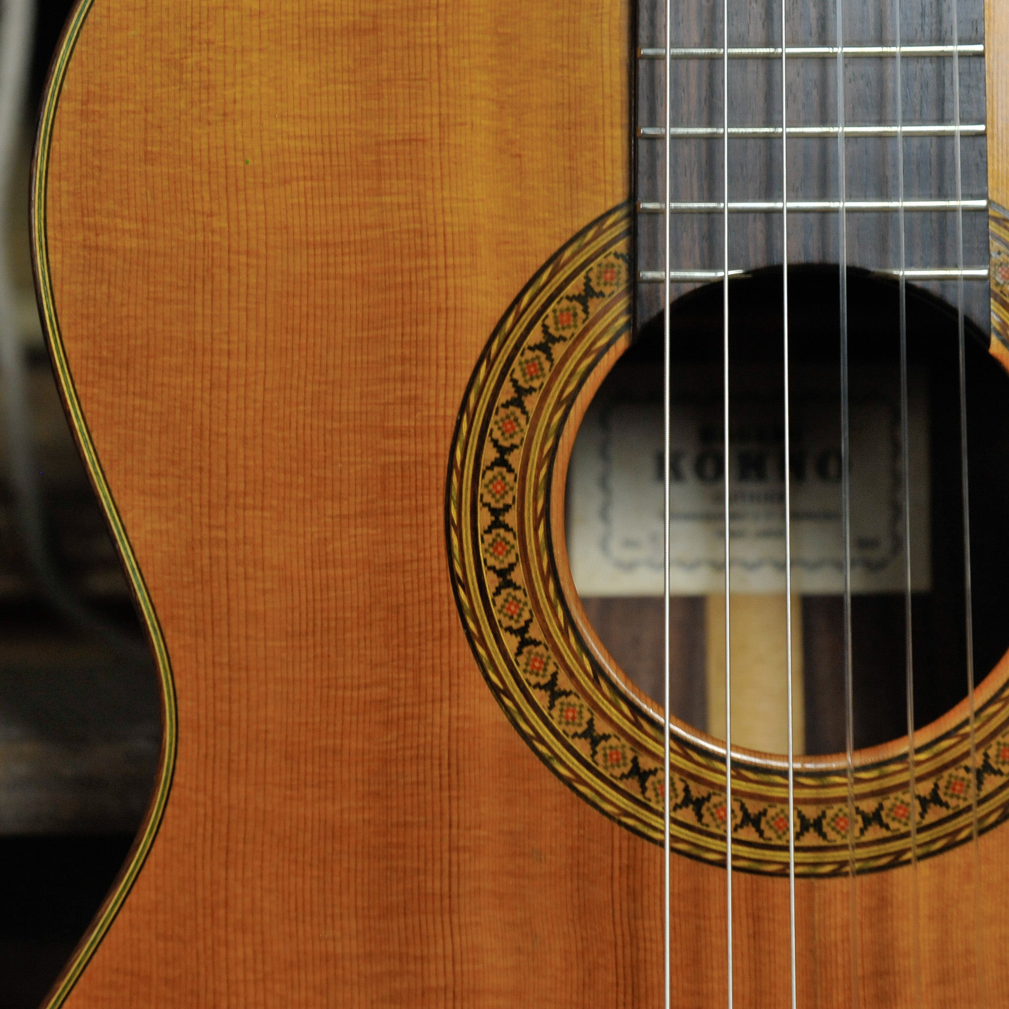 Masaru Kohno No. 5 1968 Classical Guitar Cedar/Indian Rosewood