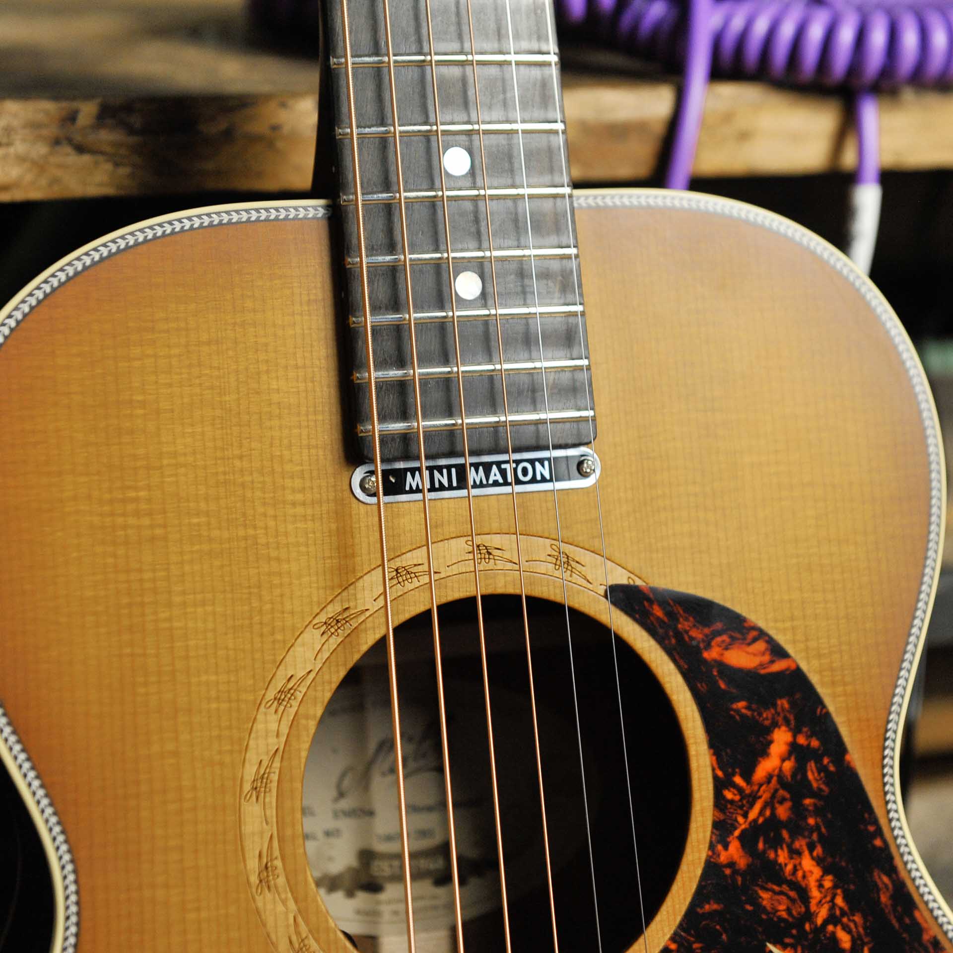 Maton EMD-6 Diesel Special w/Case  - Used