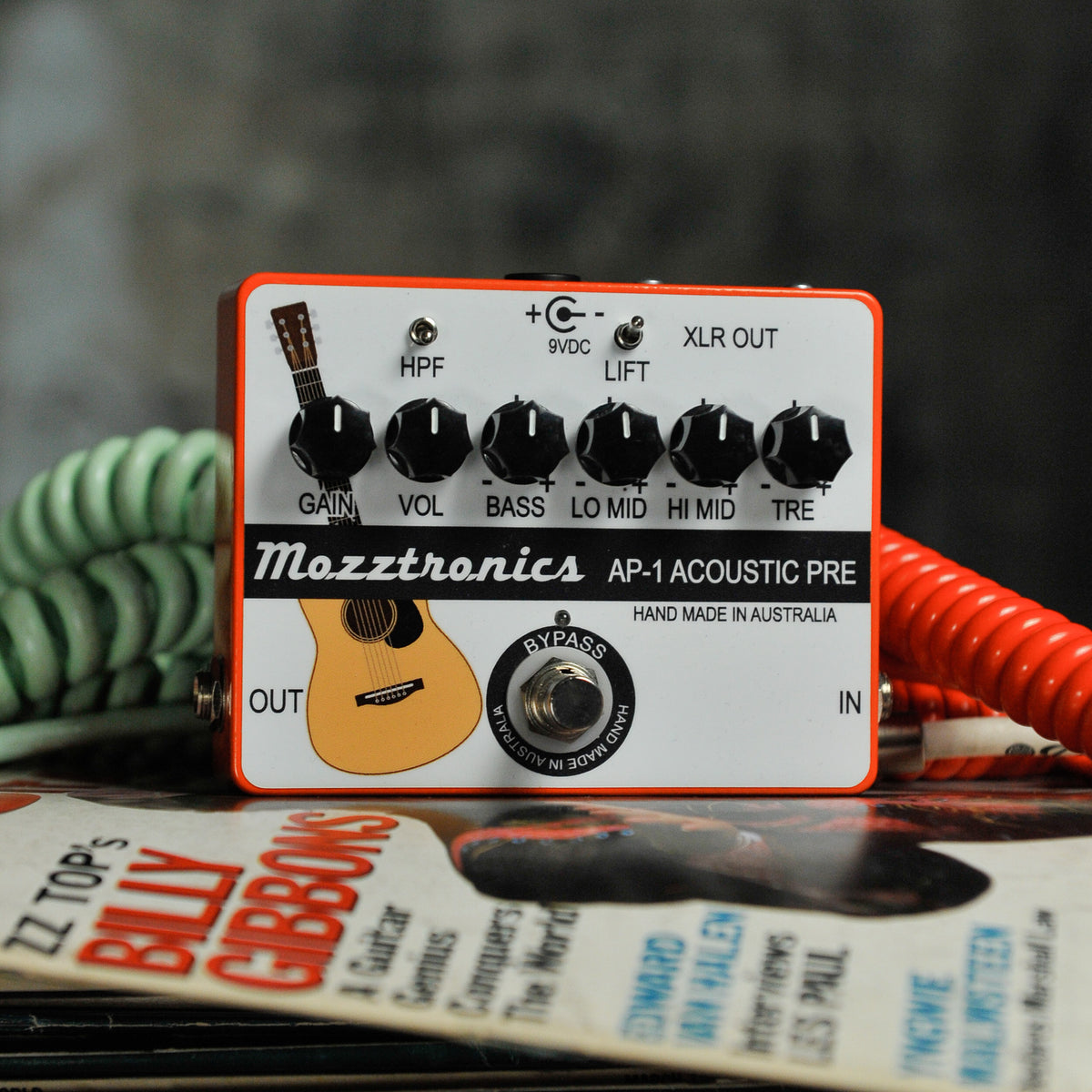 Mozztronics AP-1 Acoustic Preamp & DI Pedal - Used