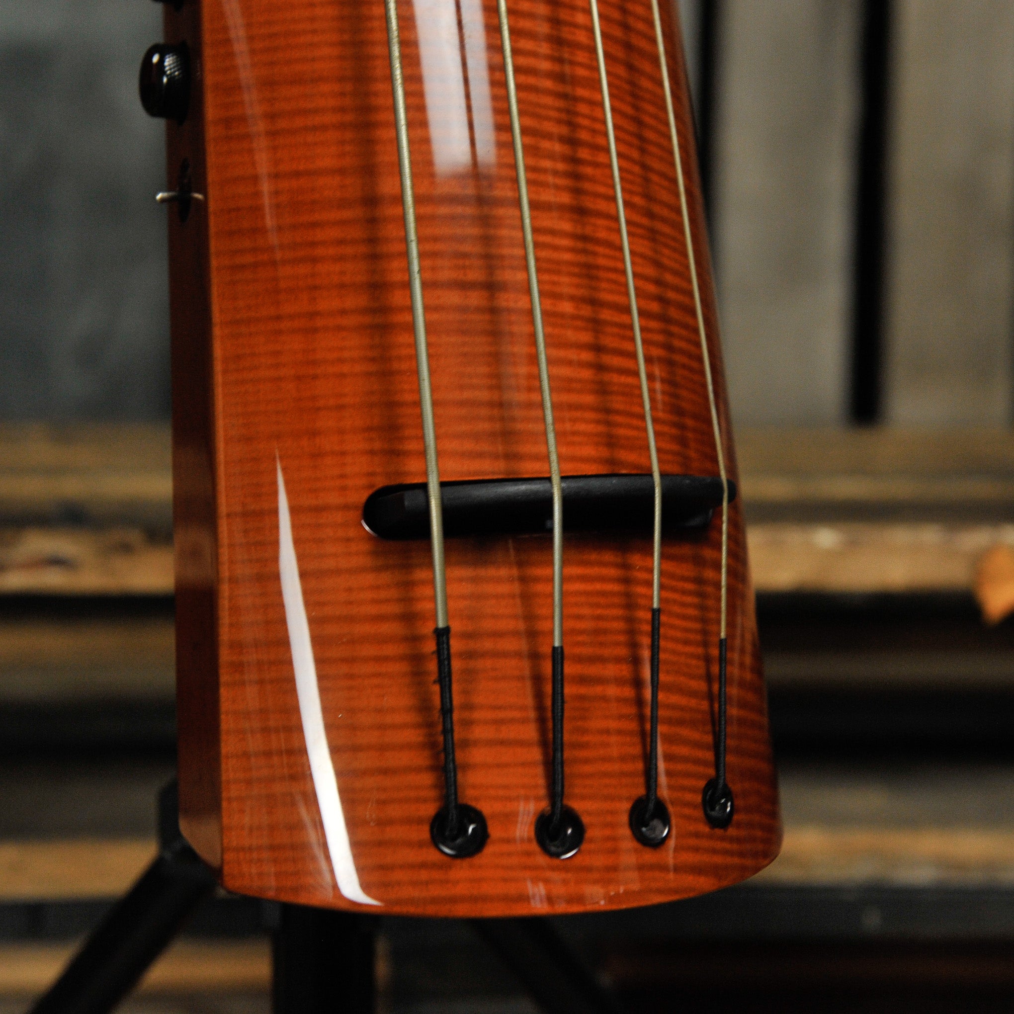 NS Designs WAV 4 String Electric Upright Bass w/Bag - Used
