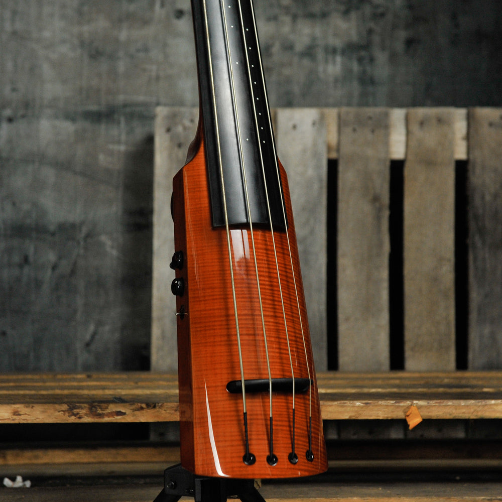 NS Designs WAV 4 String Electric Upright Bass w/Bag - Used
