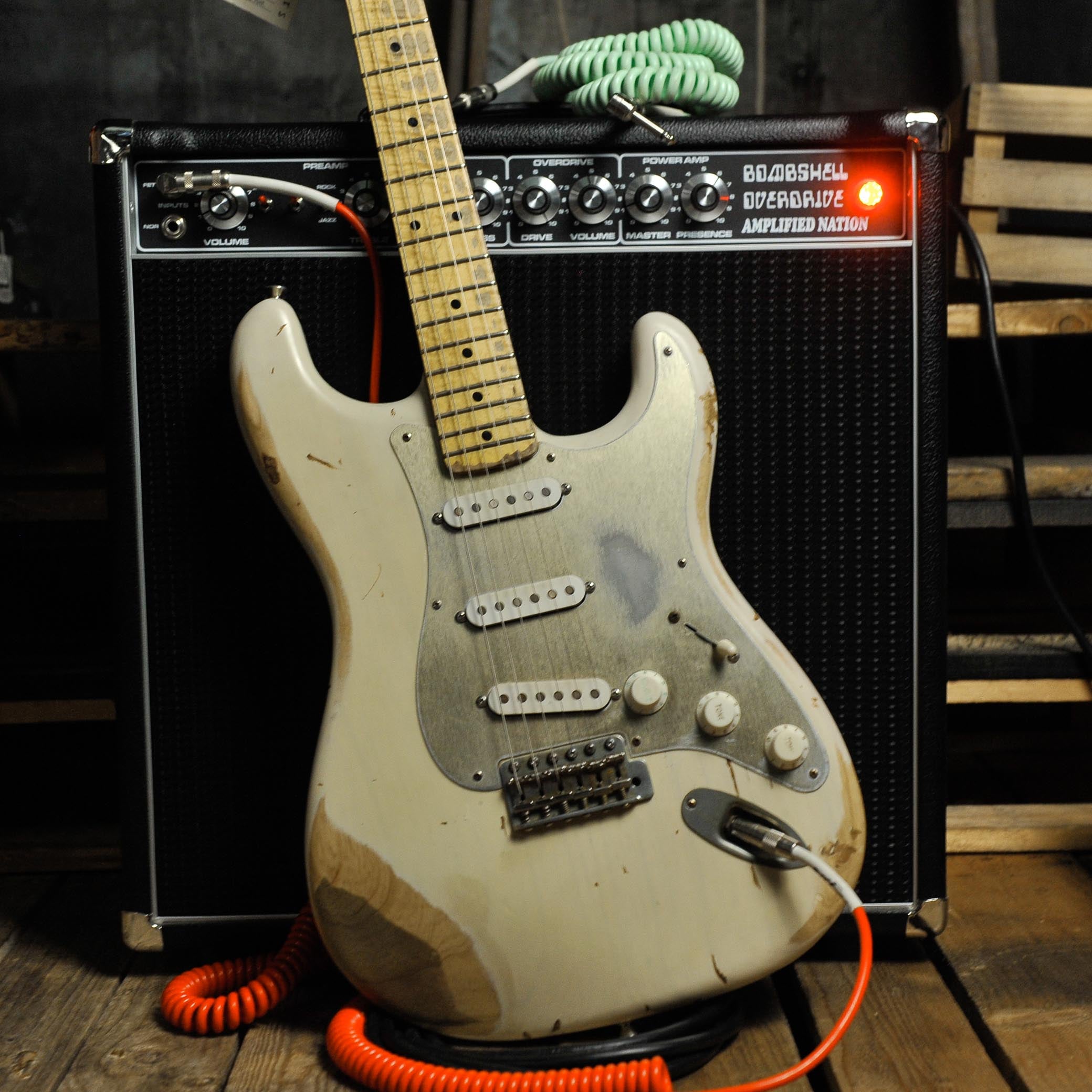 Nash Guitars  2023 S-67 Mary Kay Ash Body Flame Maple Neck w/Case - Used