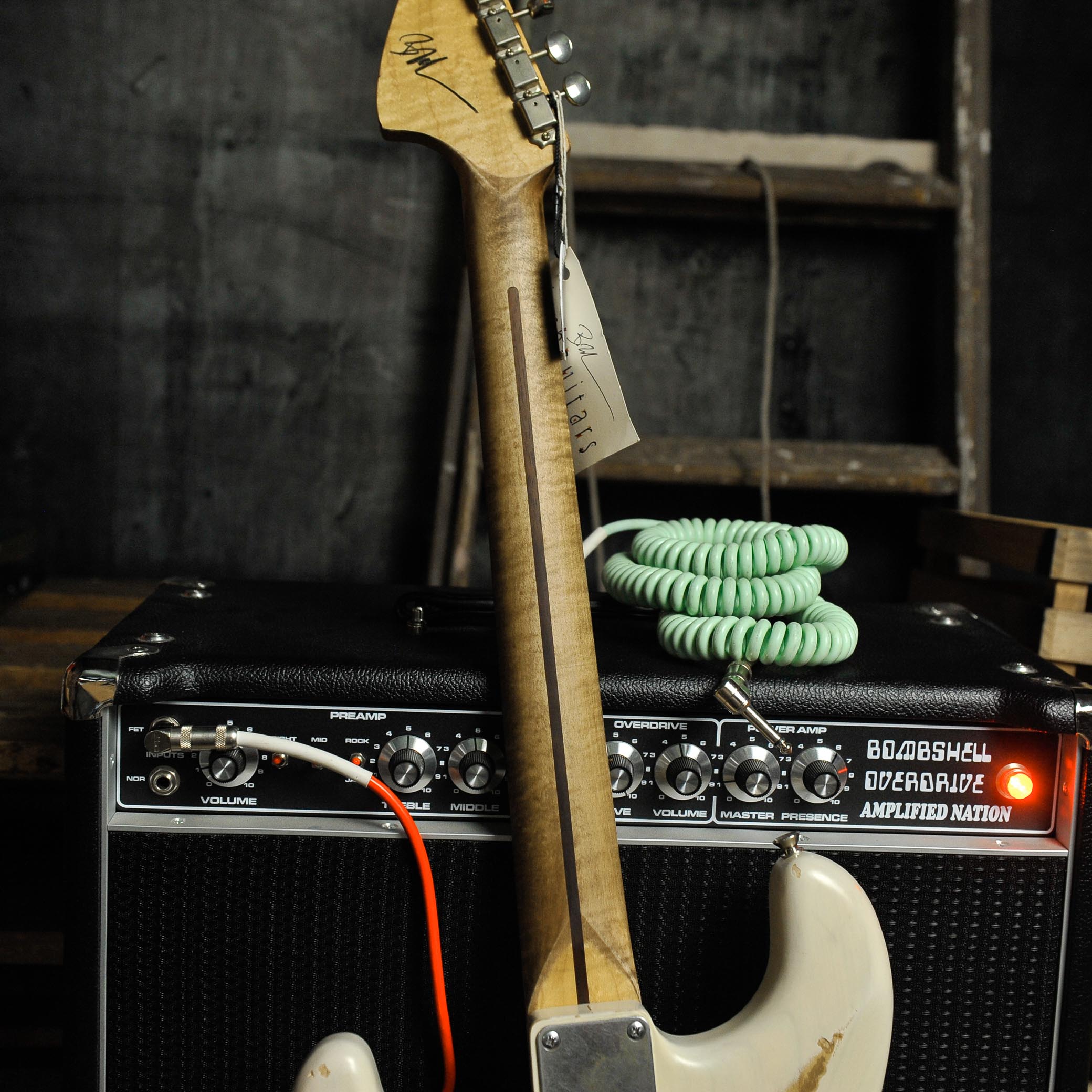 Nash Guitars  2023 S-67 Mary Kay Ash Body Flame Maple Neck w/Case - Used