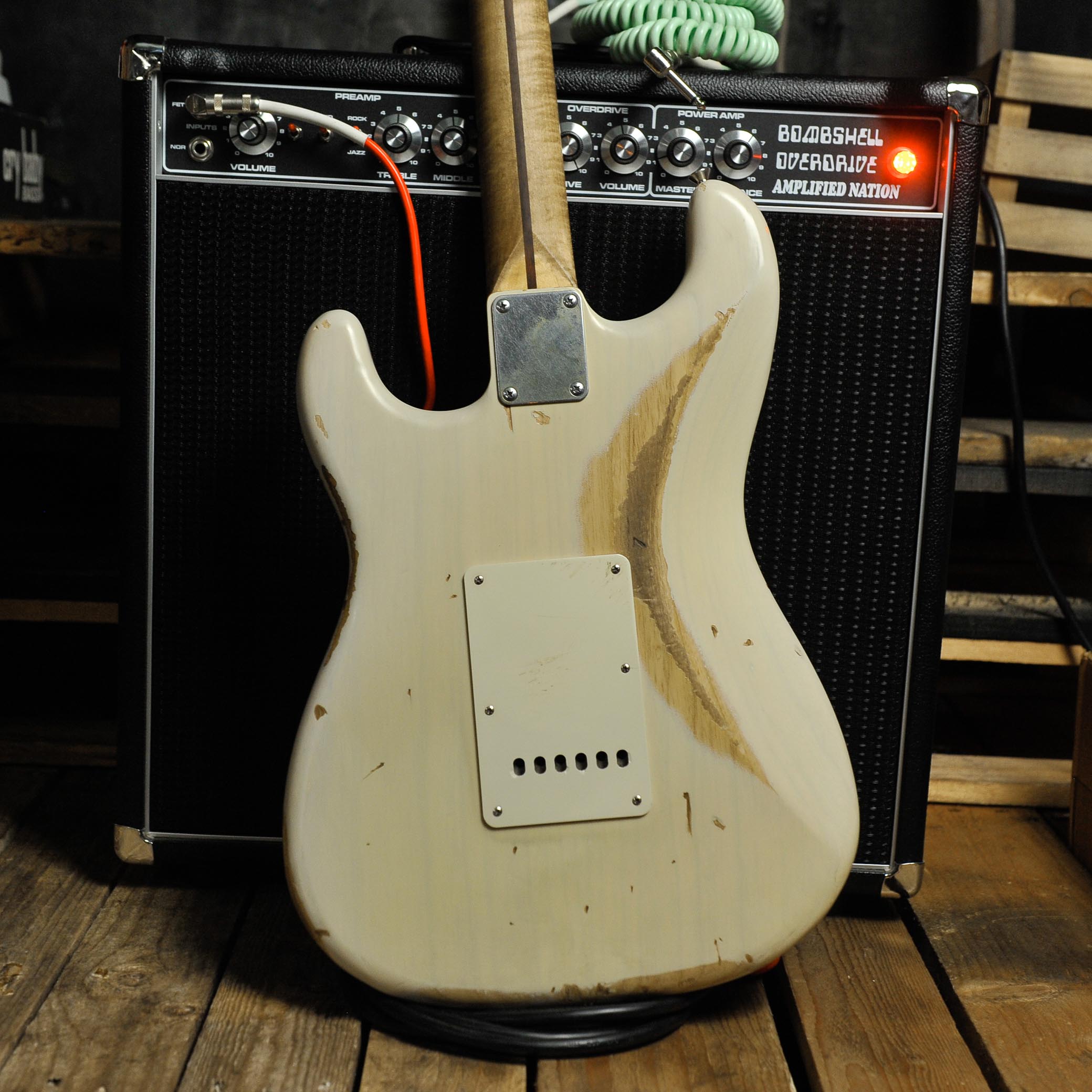 Nash Guitars  2023 S-67 Mary Kay Ash Body Flame Maple Neck w/Case - Used