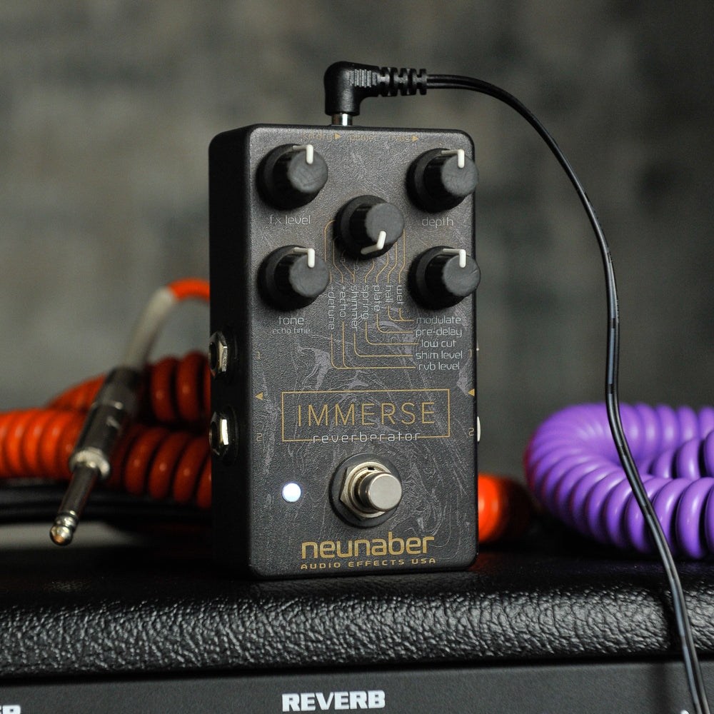 Neunaber Immerse v1 Stereo Reverberator Pedal - Used
