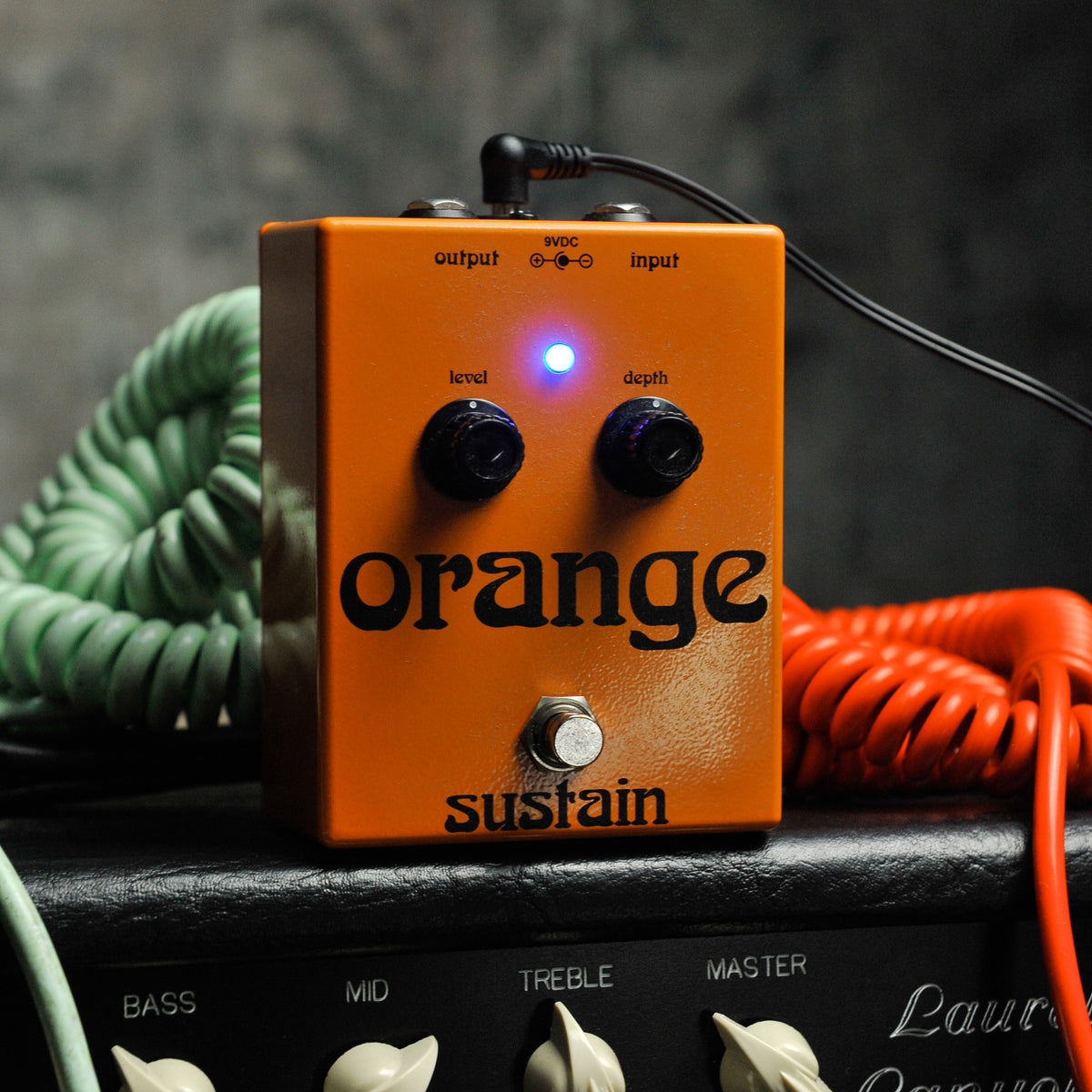 Orange Sustain Optical Compressor Pedal - Used