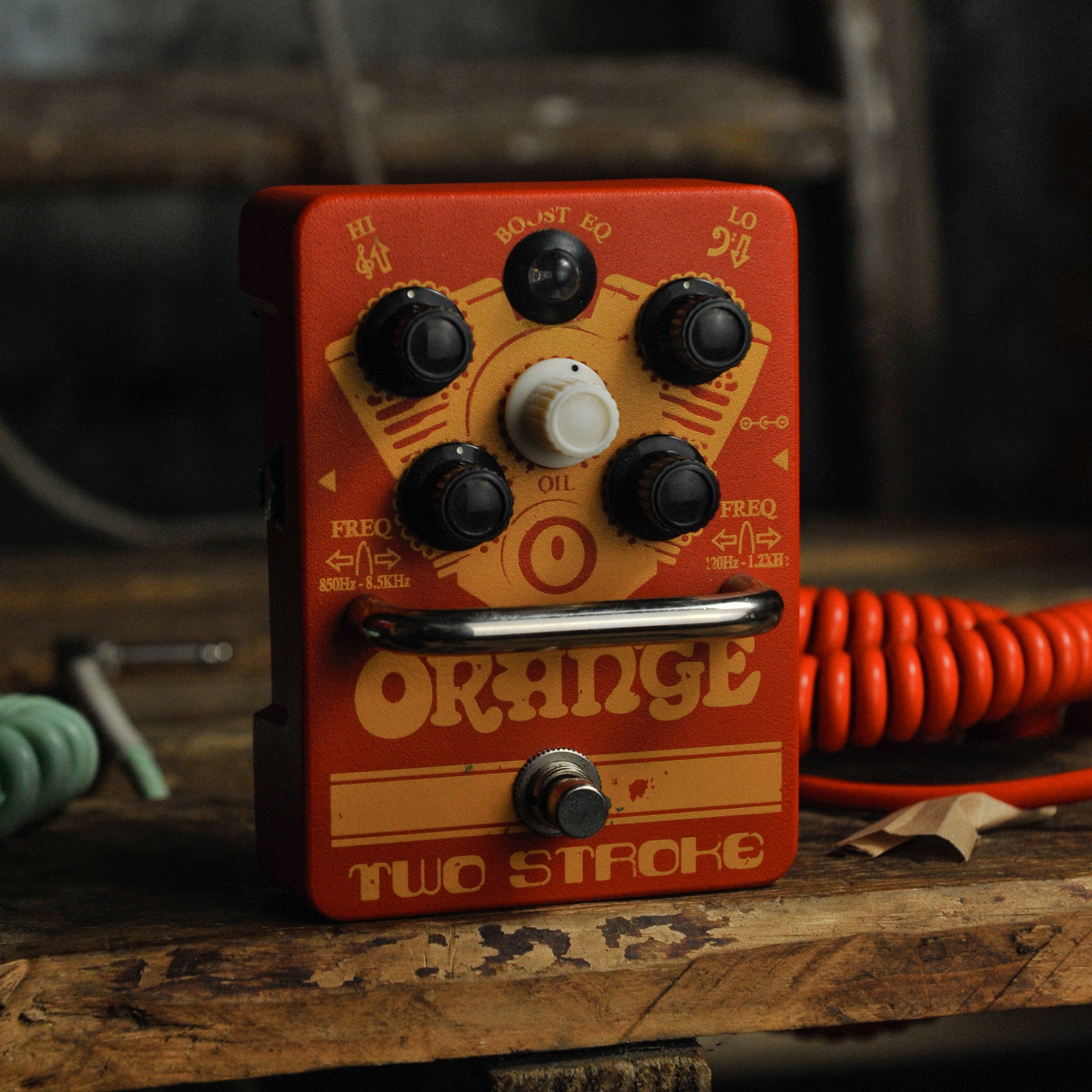 Orange Two Stroke EQ & Boost Pedal - Used