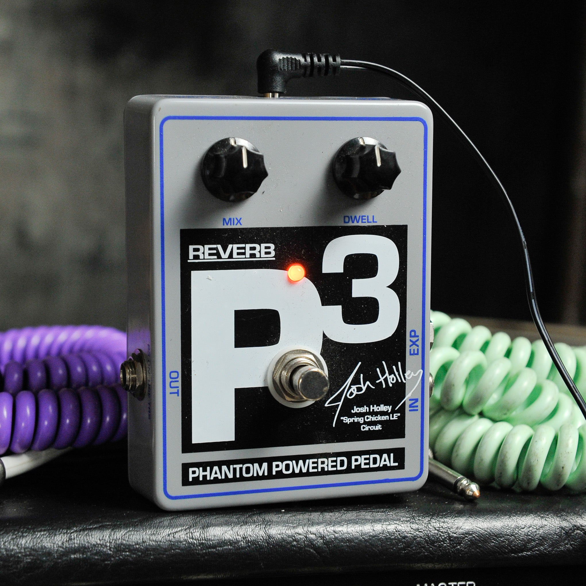 DC Voltage Josh Holley P3 Reverb Pedal - Used
