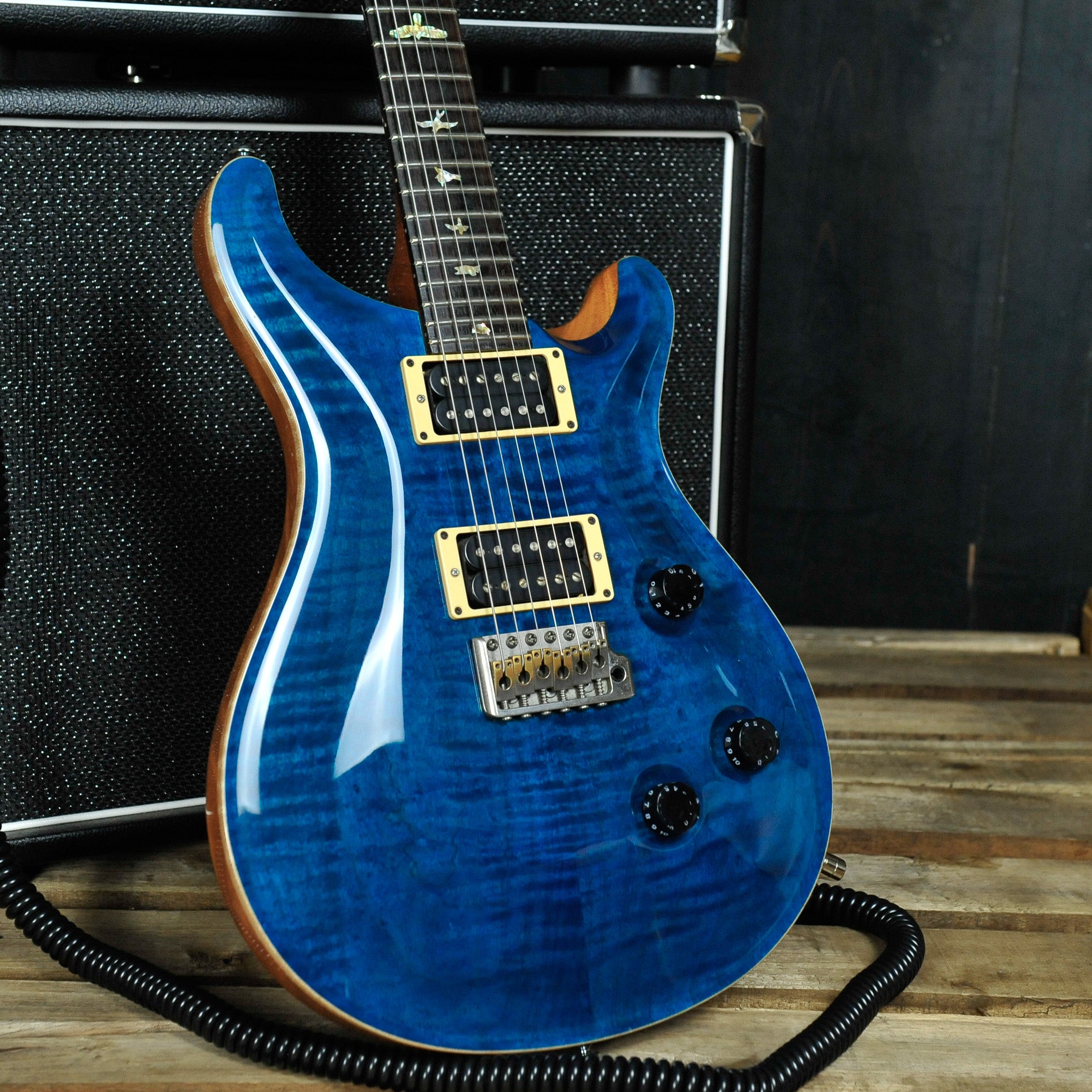 PRS Custom 24 Blue Matteo 2004 w/Case - Used