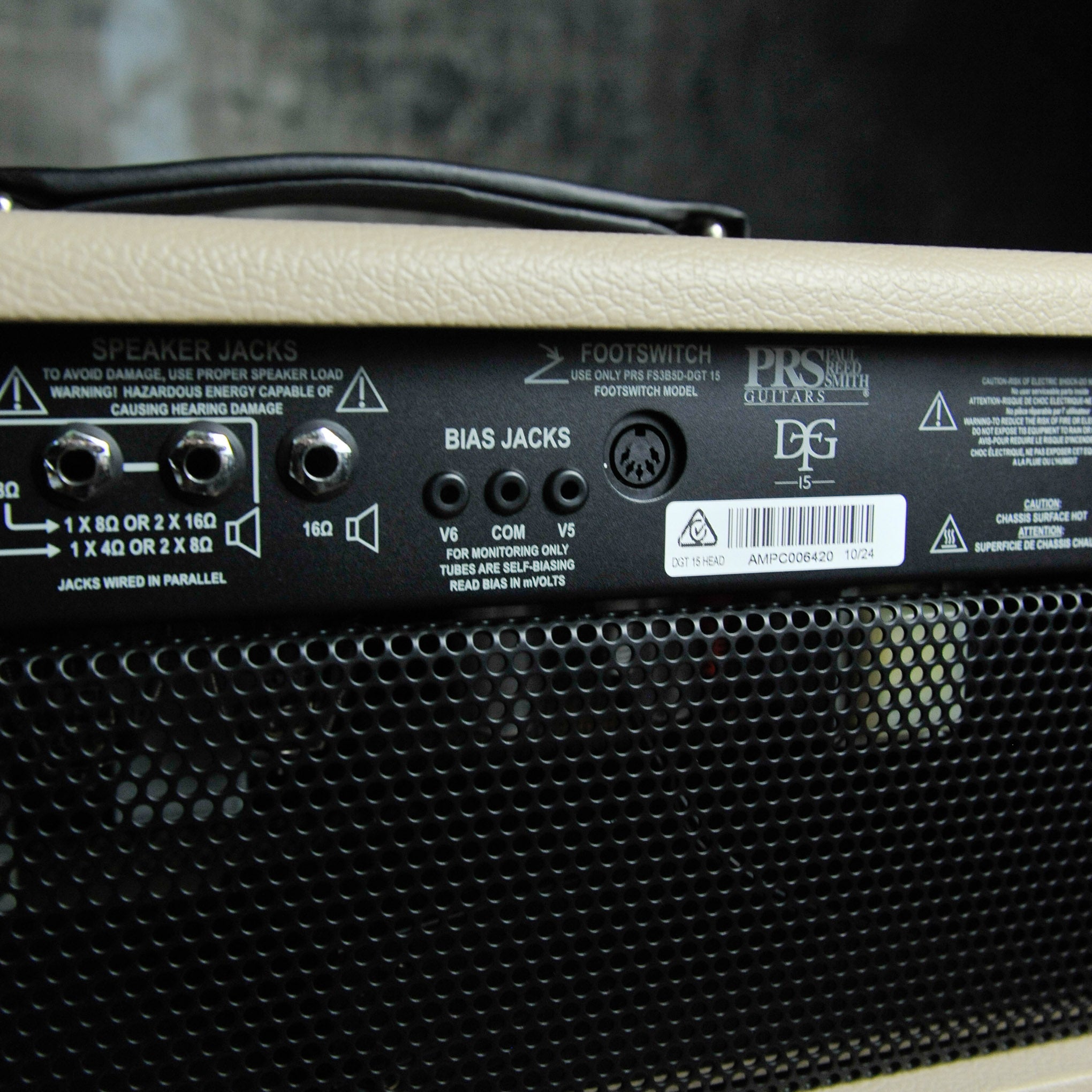 PRS DGT-15 Guitar Amp Head & Matching 112 Celestion Vintage 30 Cab - Used
