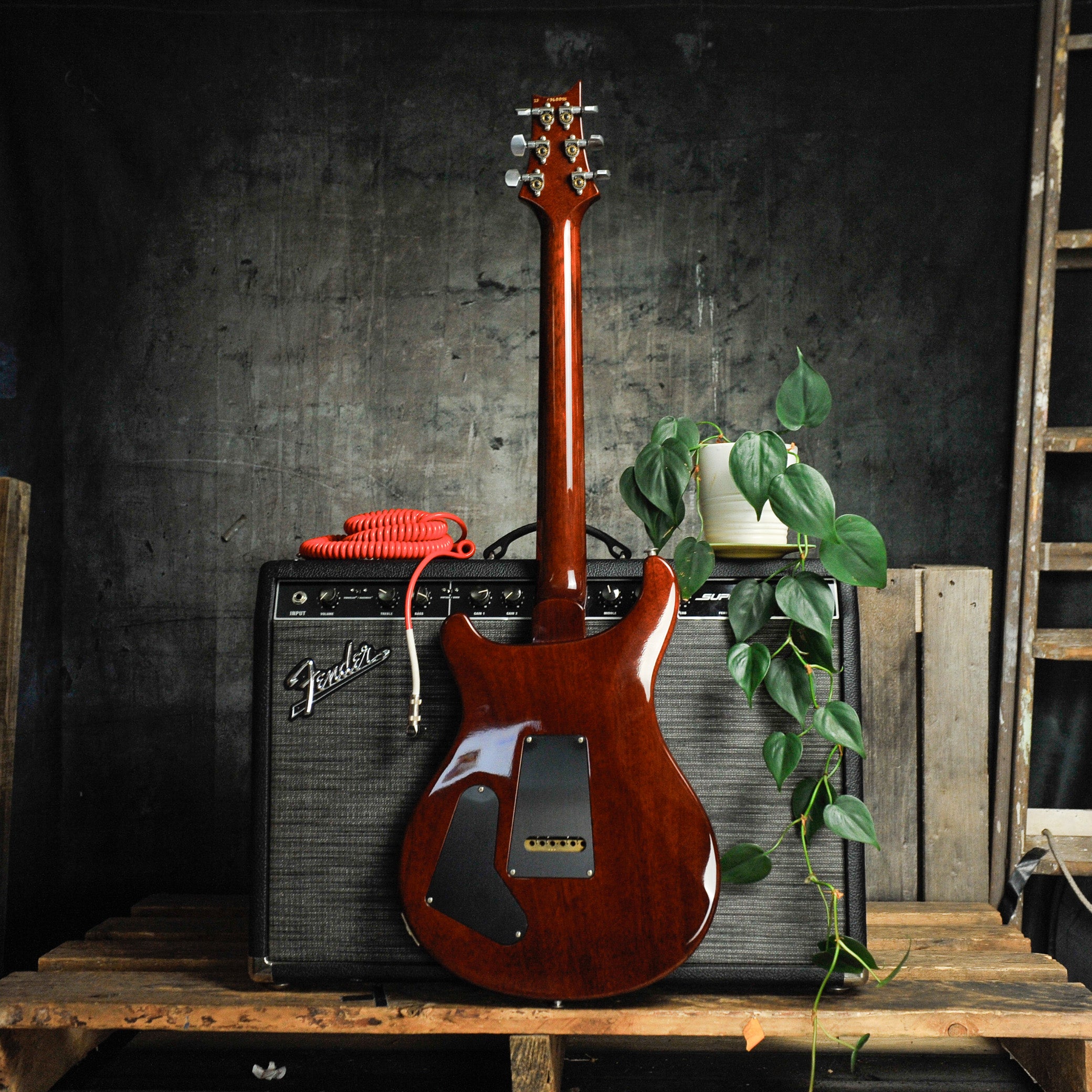 PRS Special Semi Hollow: Orange Tiger w/Case - Used