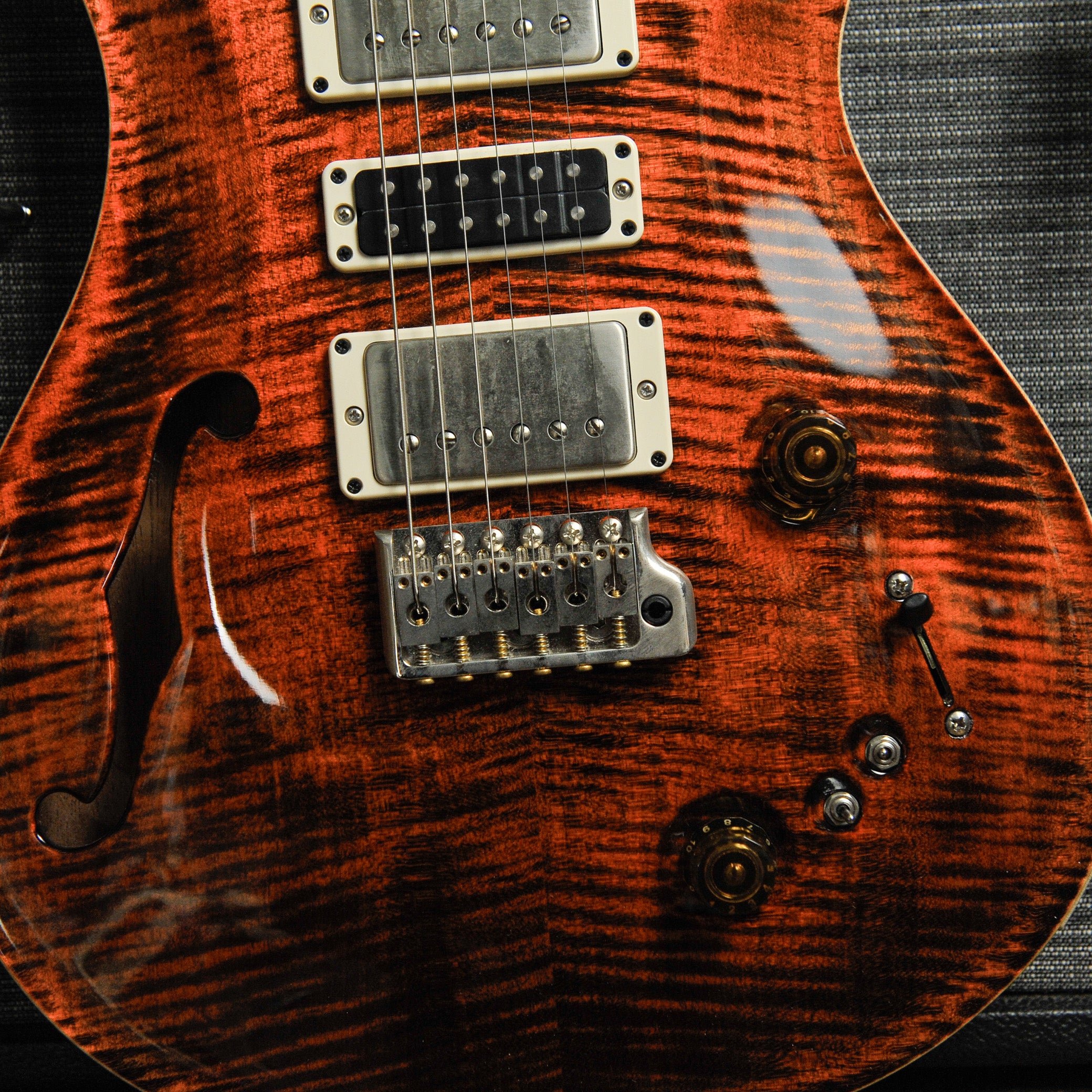 PRS Special Semi Hollow: Orange Tiger w/Case - Used