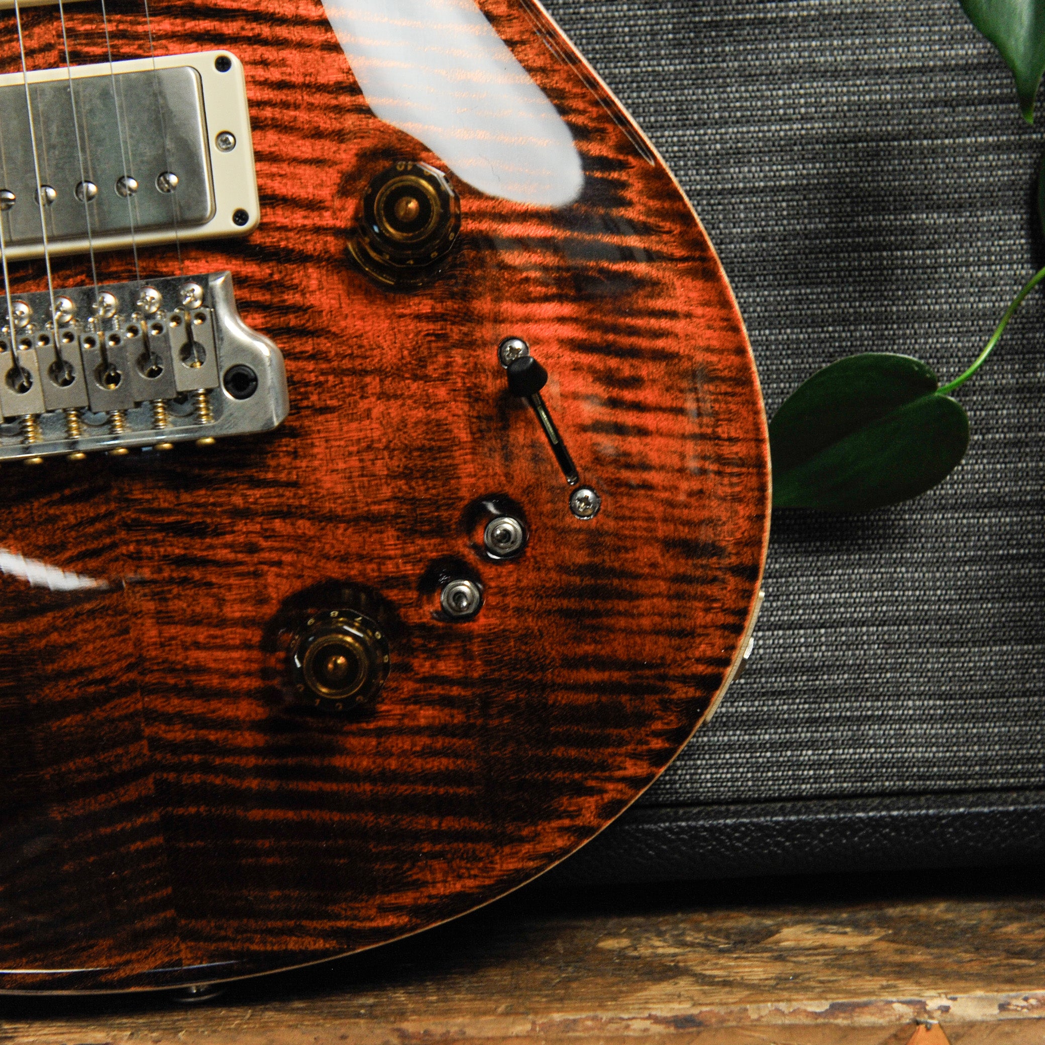 PRS Special Semi Hollow: Orange Tiger w/Case - Used