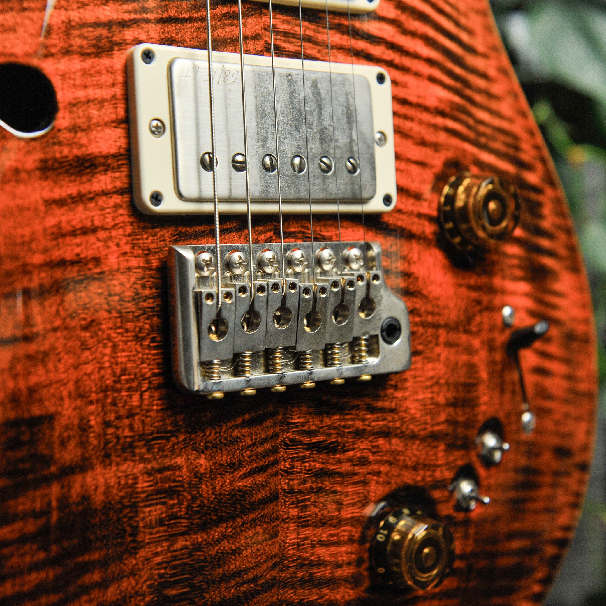 PRS Special Semi Hollow: Orange Tiger w/Case - Used