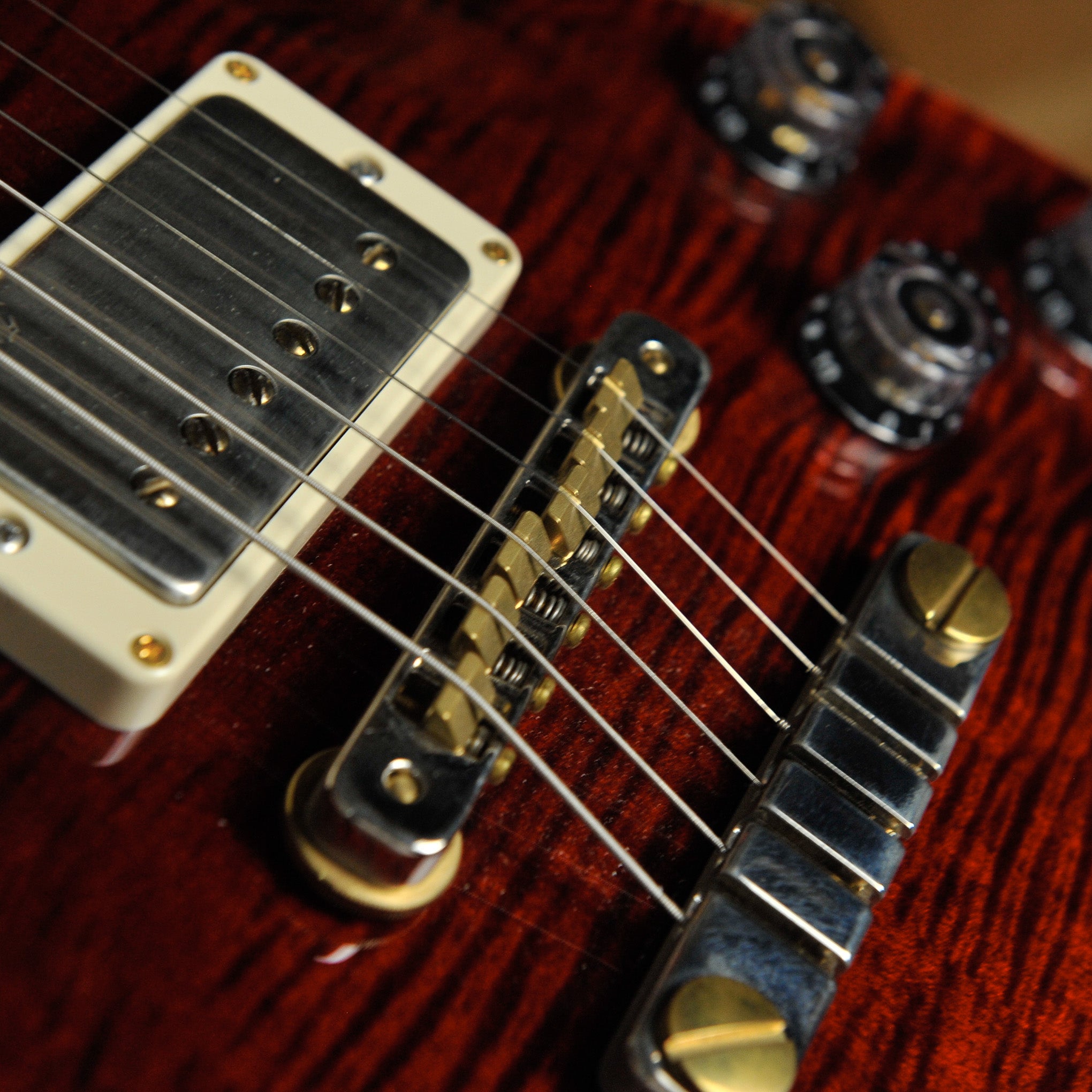 PRS Singlecut McCarty SC 594 10 Top, Red Tiger w/Case - Used