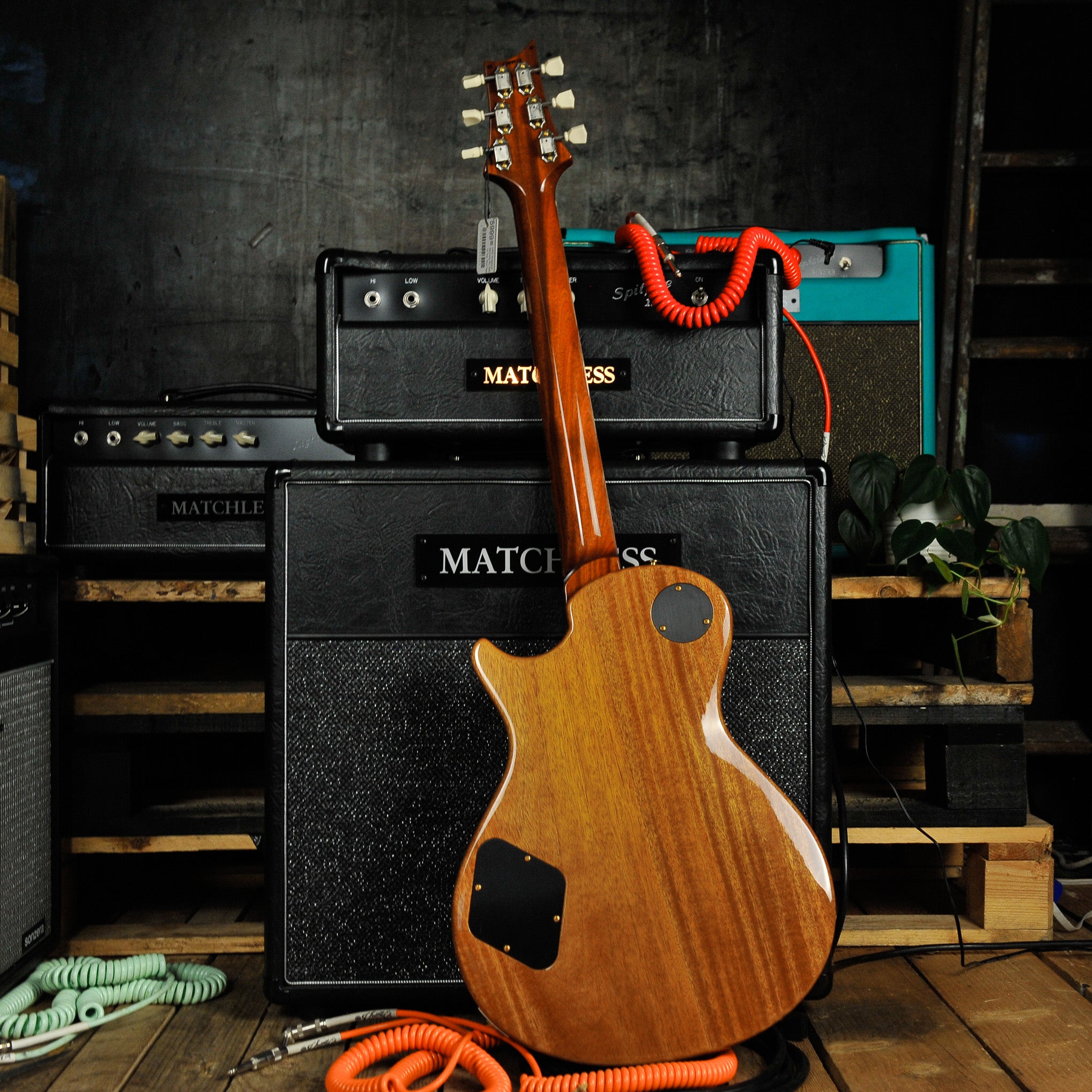 PRS Singlecut McCarty SC 594 10 Top, Red Tiger w/Case - Used